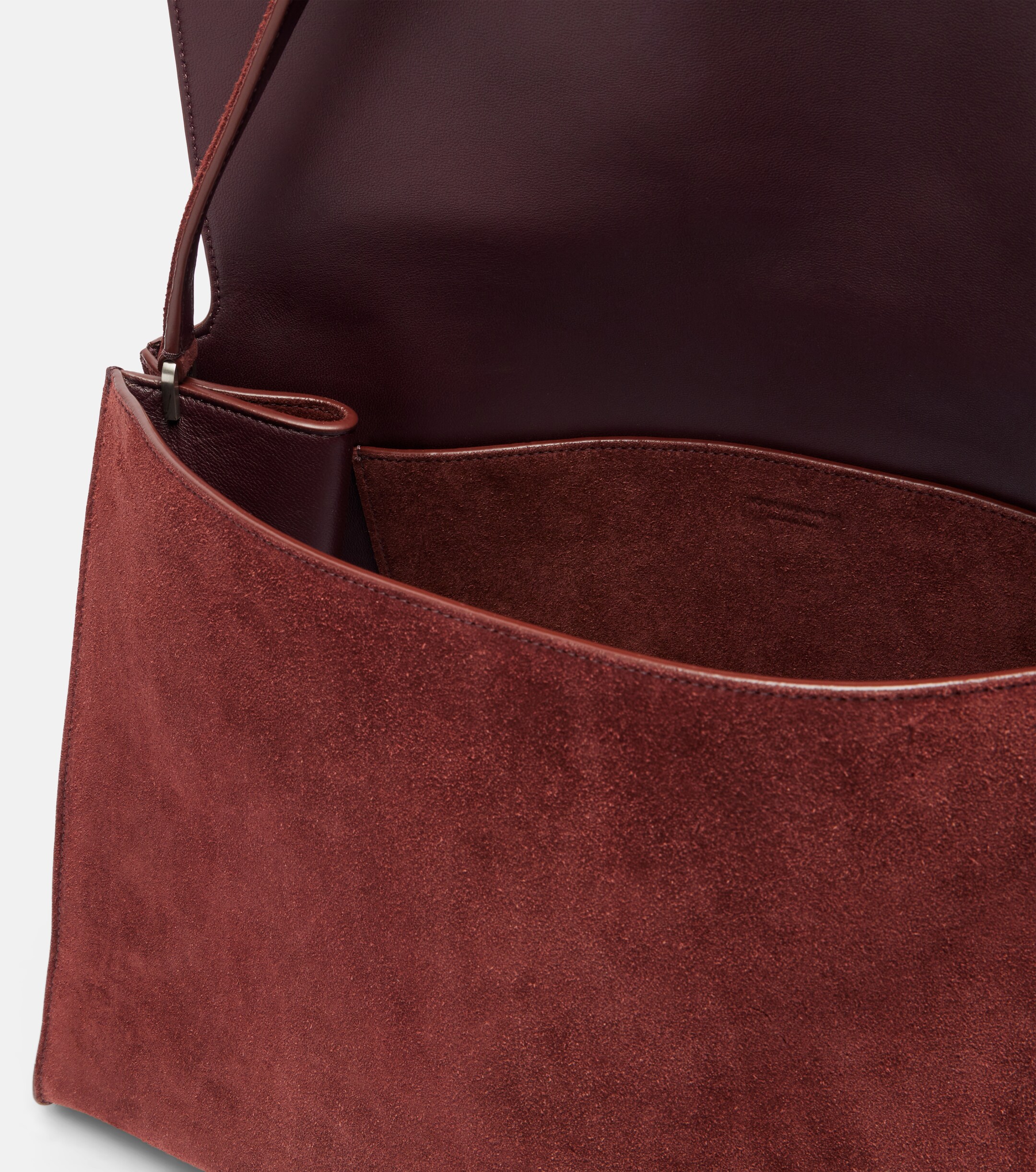 NOUR HAMMOUR Nour Hammour Amal suede shoulder bag