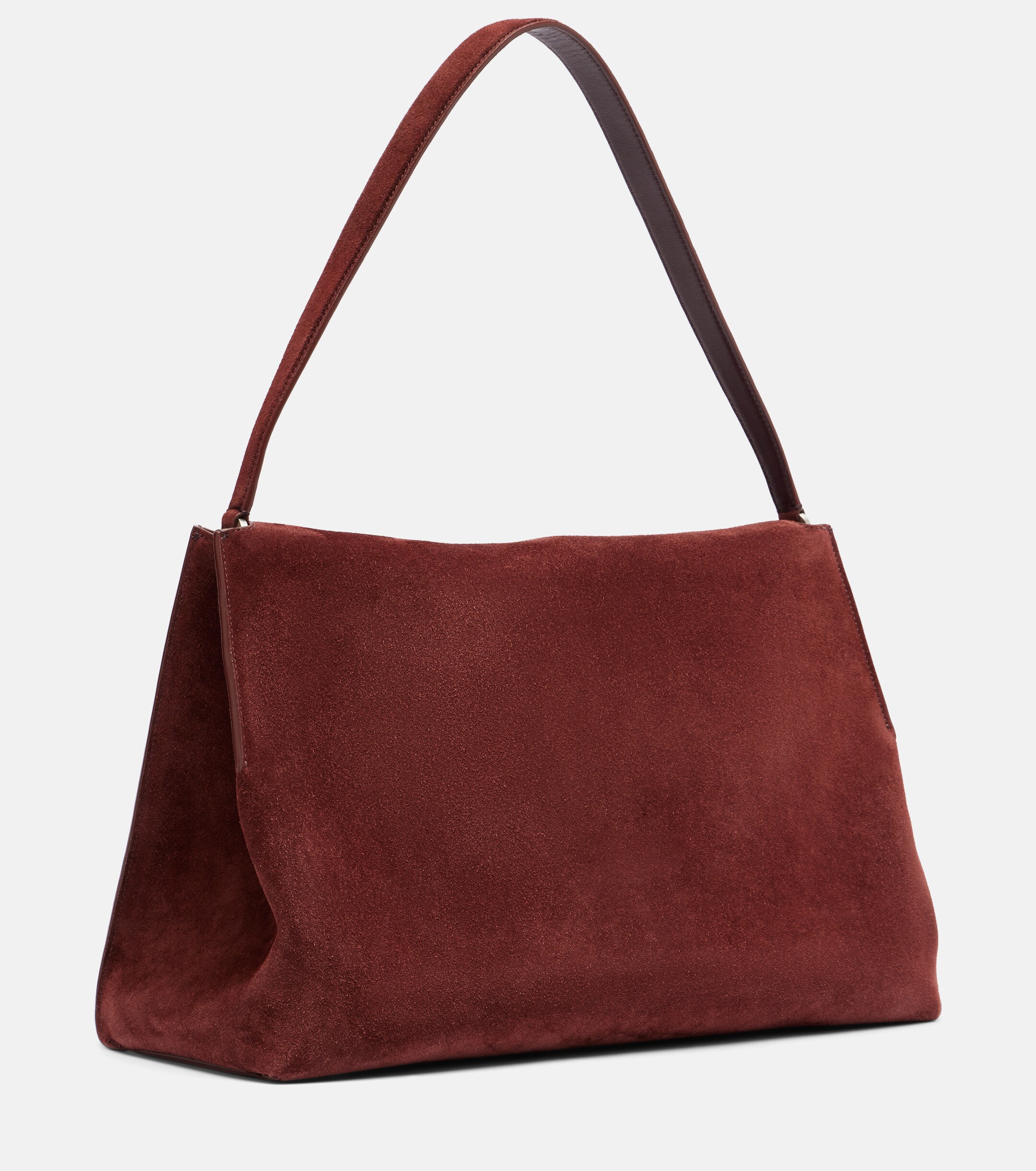 NOUR HAMMOUR Nour Hammour Amal suede shoulder bag