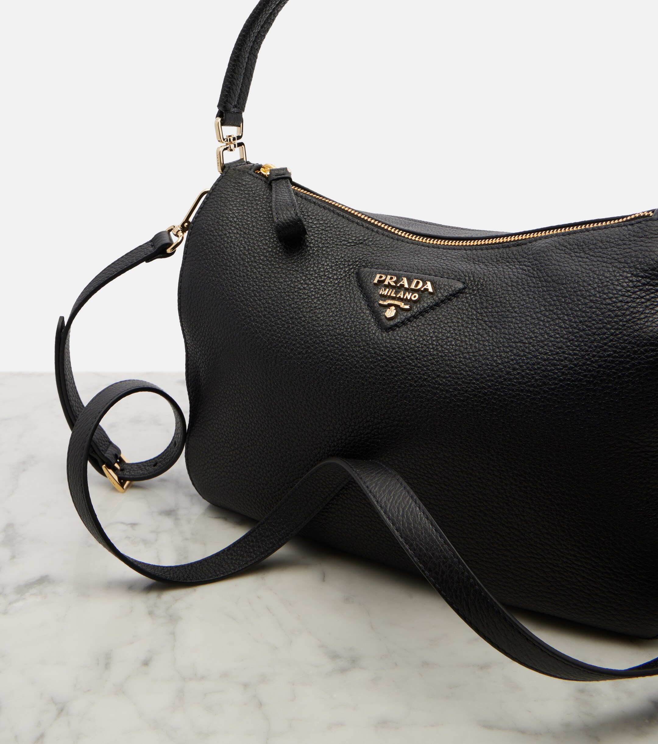Prada Medium leather shoulder bag