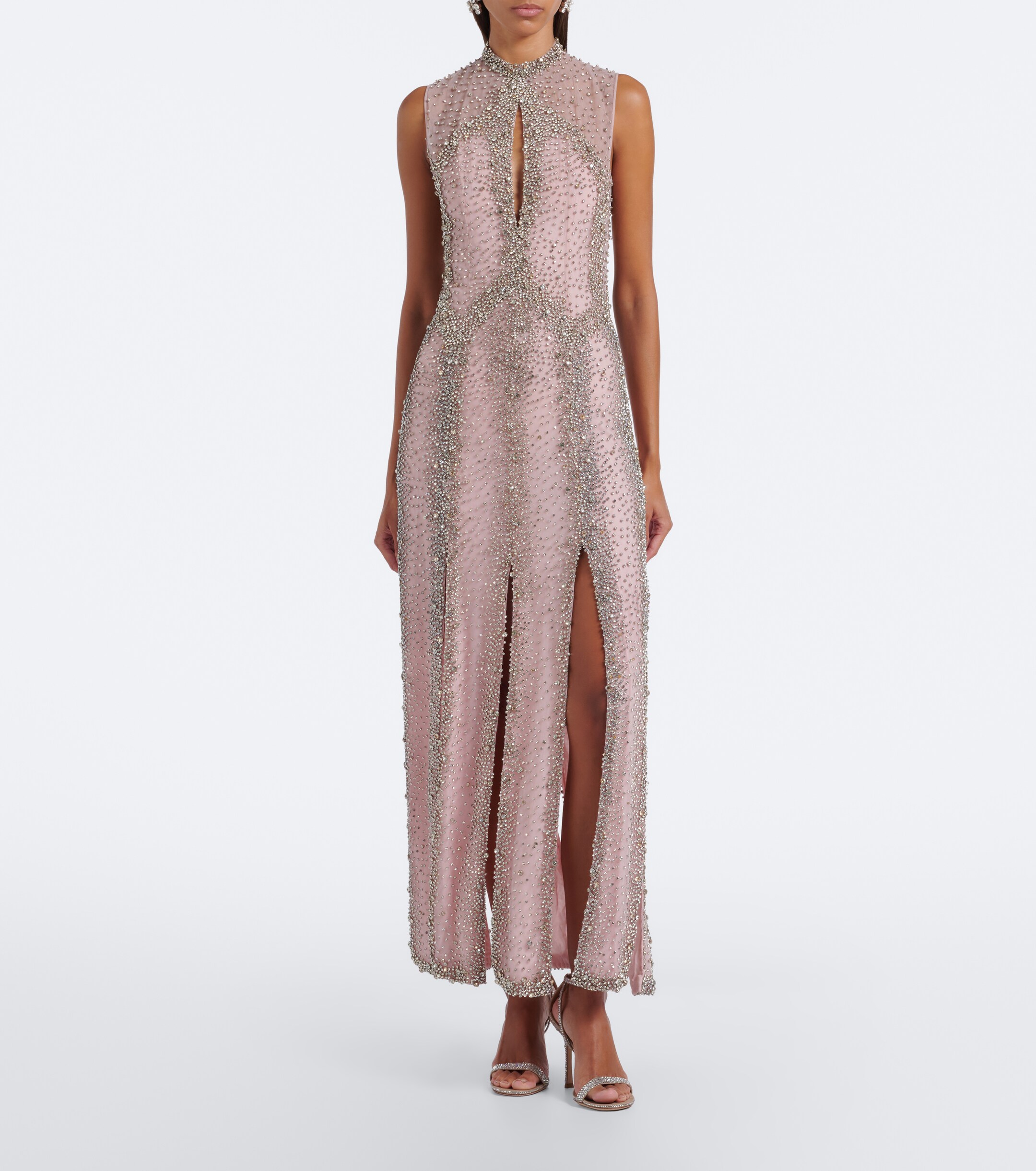 Costarellos Costarellos Serena cutout embellished gown
