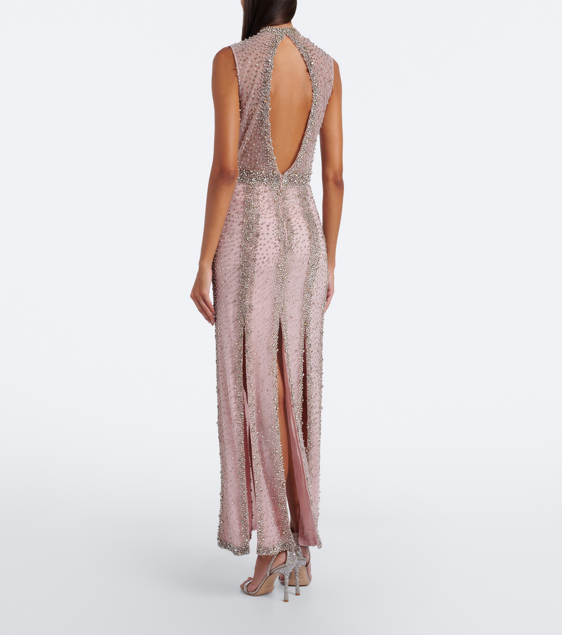 Costarellos Costarellos Serena cutout embellished gown