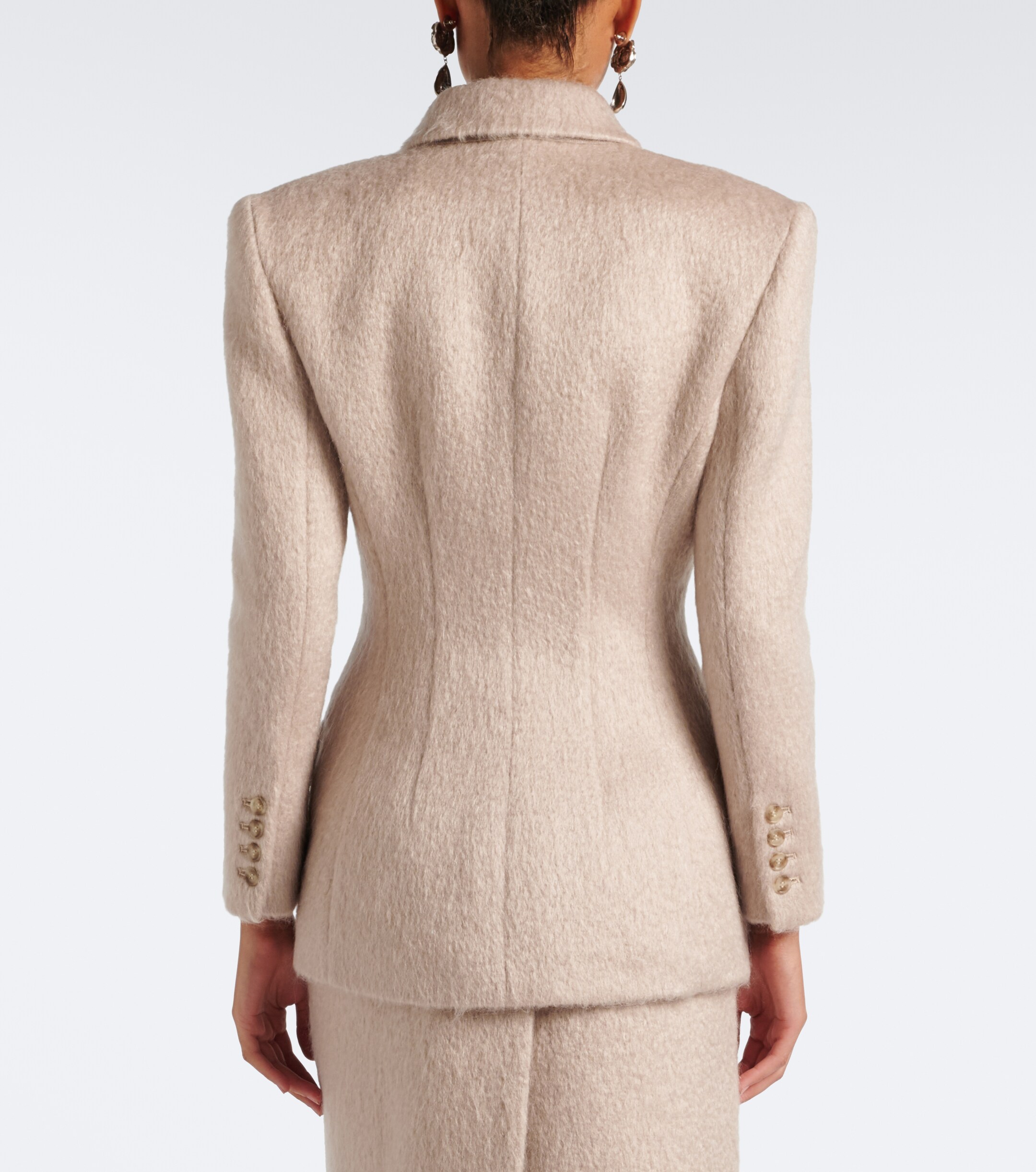 Magda Butrym Magda Butrym Double-breasted wool-blend blazer