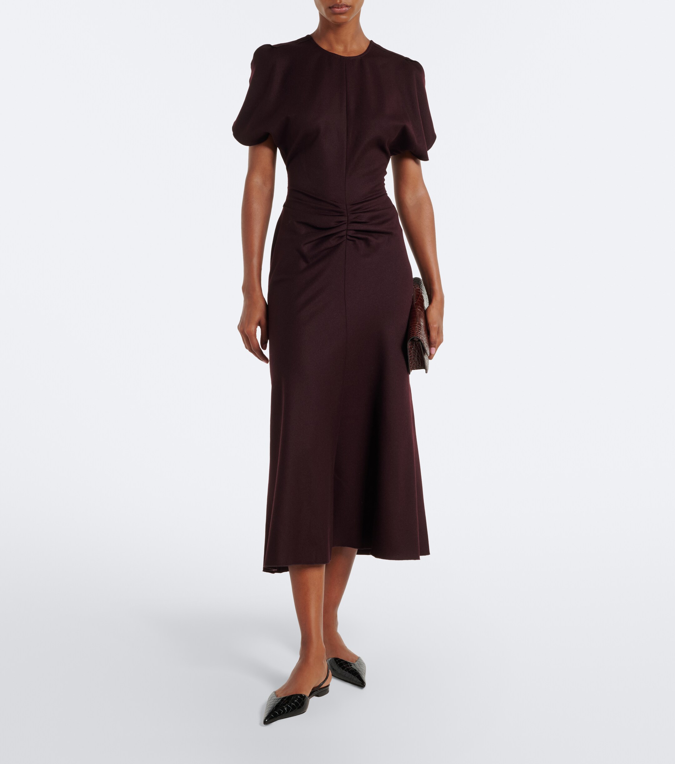 Victoria Beckham Victoria Beckham Victoria leather slingback flats