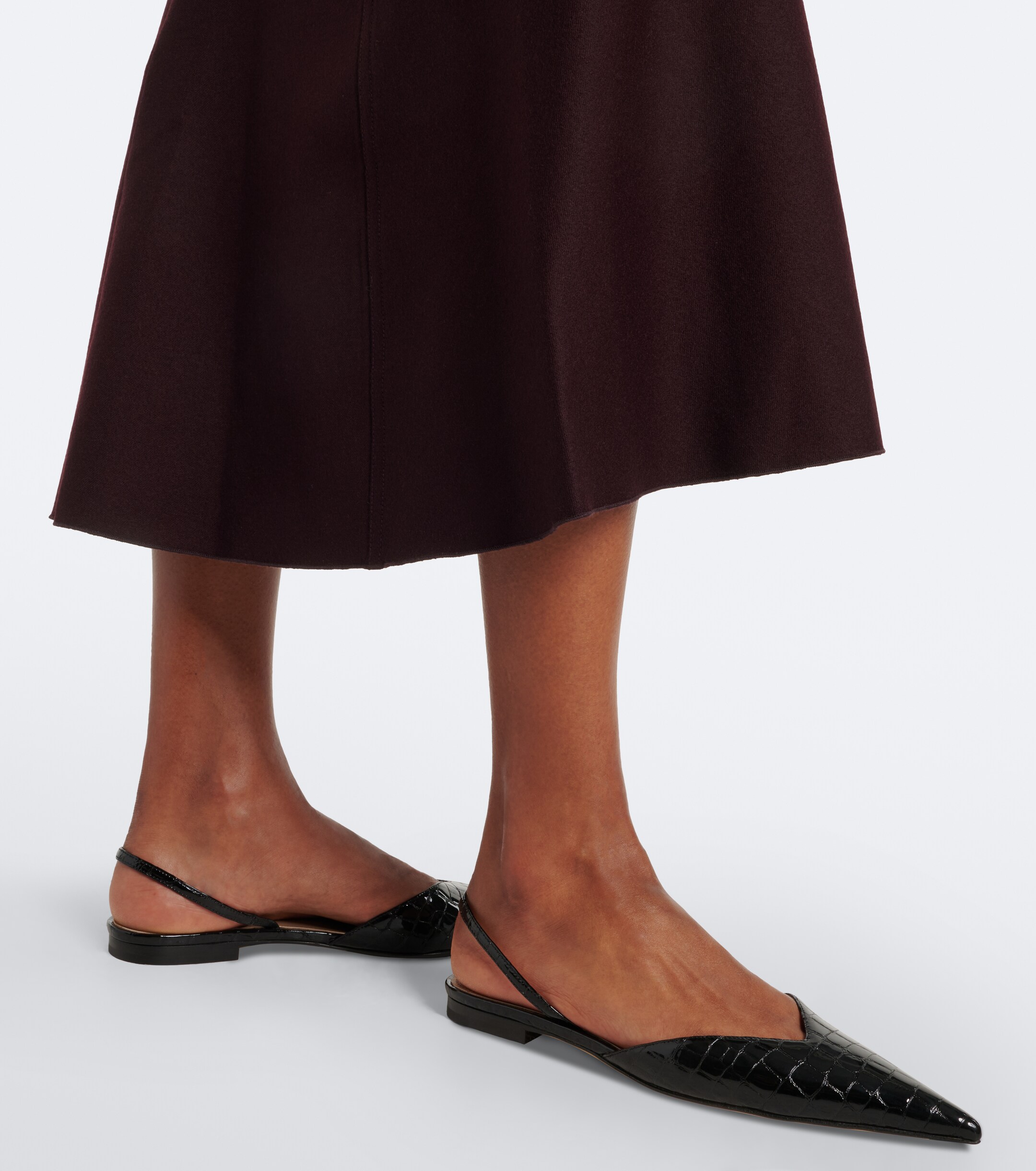 Victoria Beckham Victoria Beckham Victoria leather slingback flats