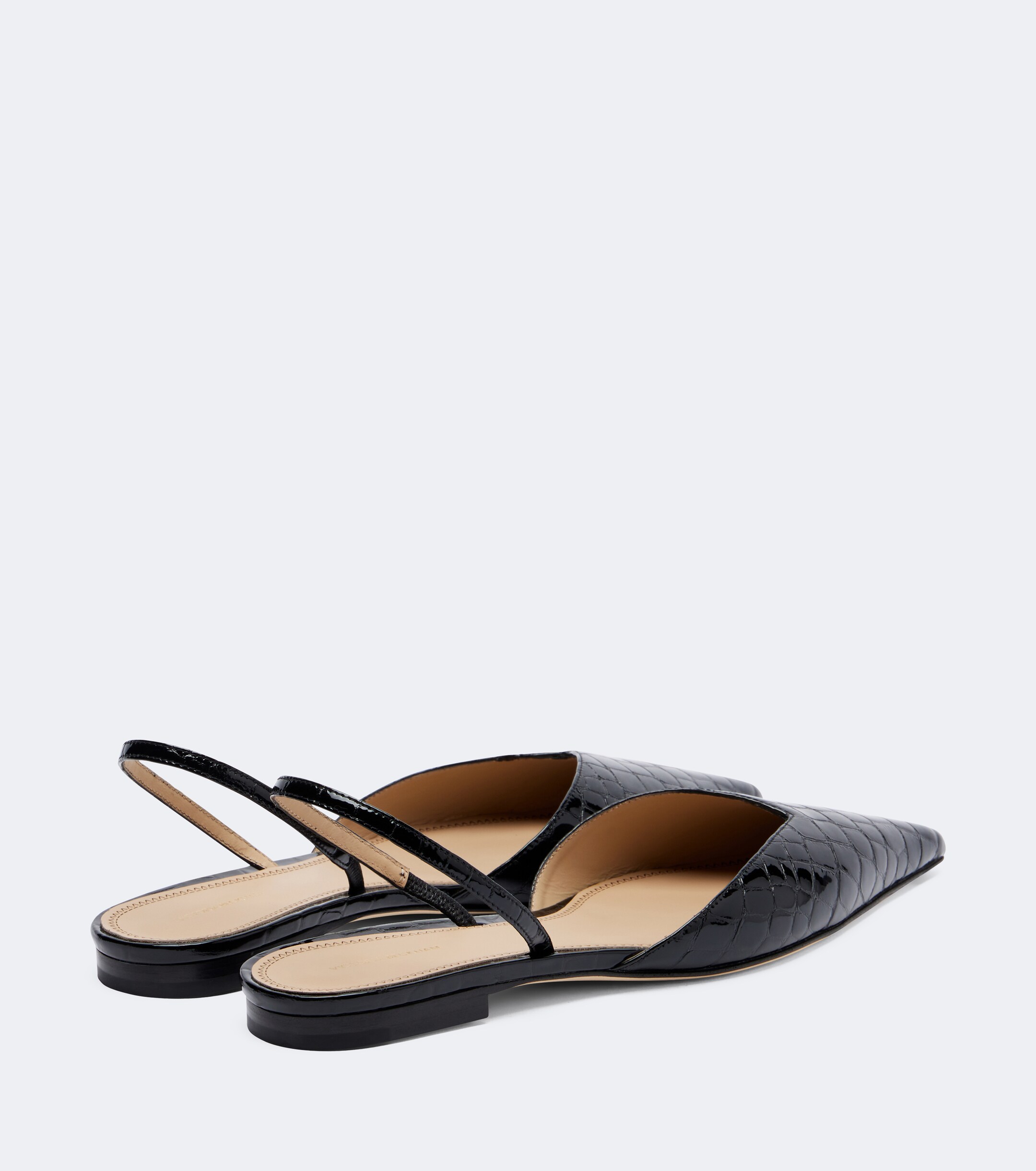 Victoria Beckham Victoria Beckham Victoria leather slingback flats