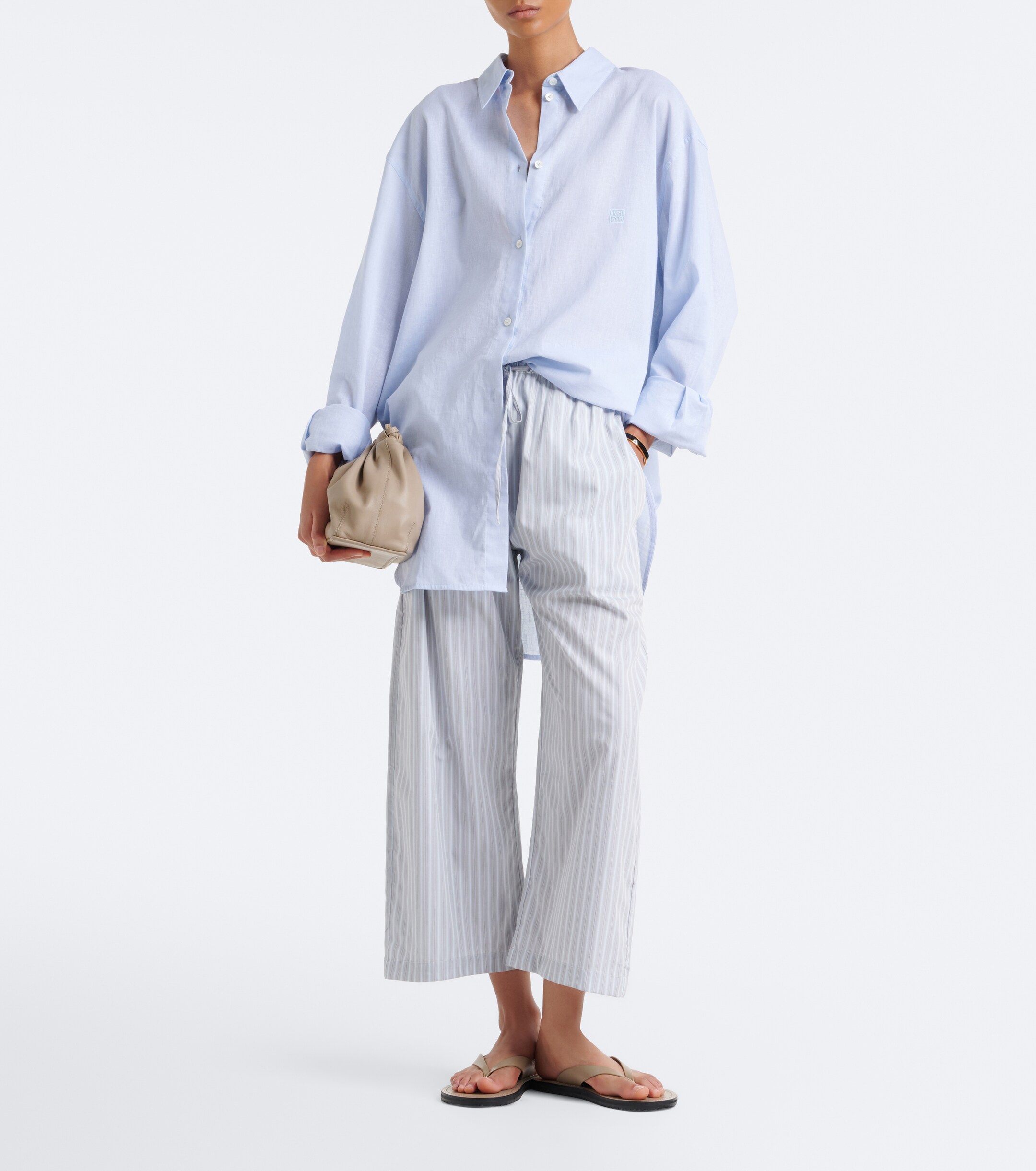 A.EMERY A. Emery Flora leather thong sandals