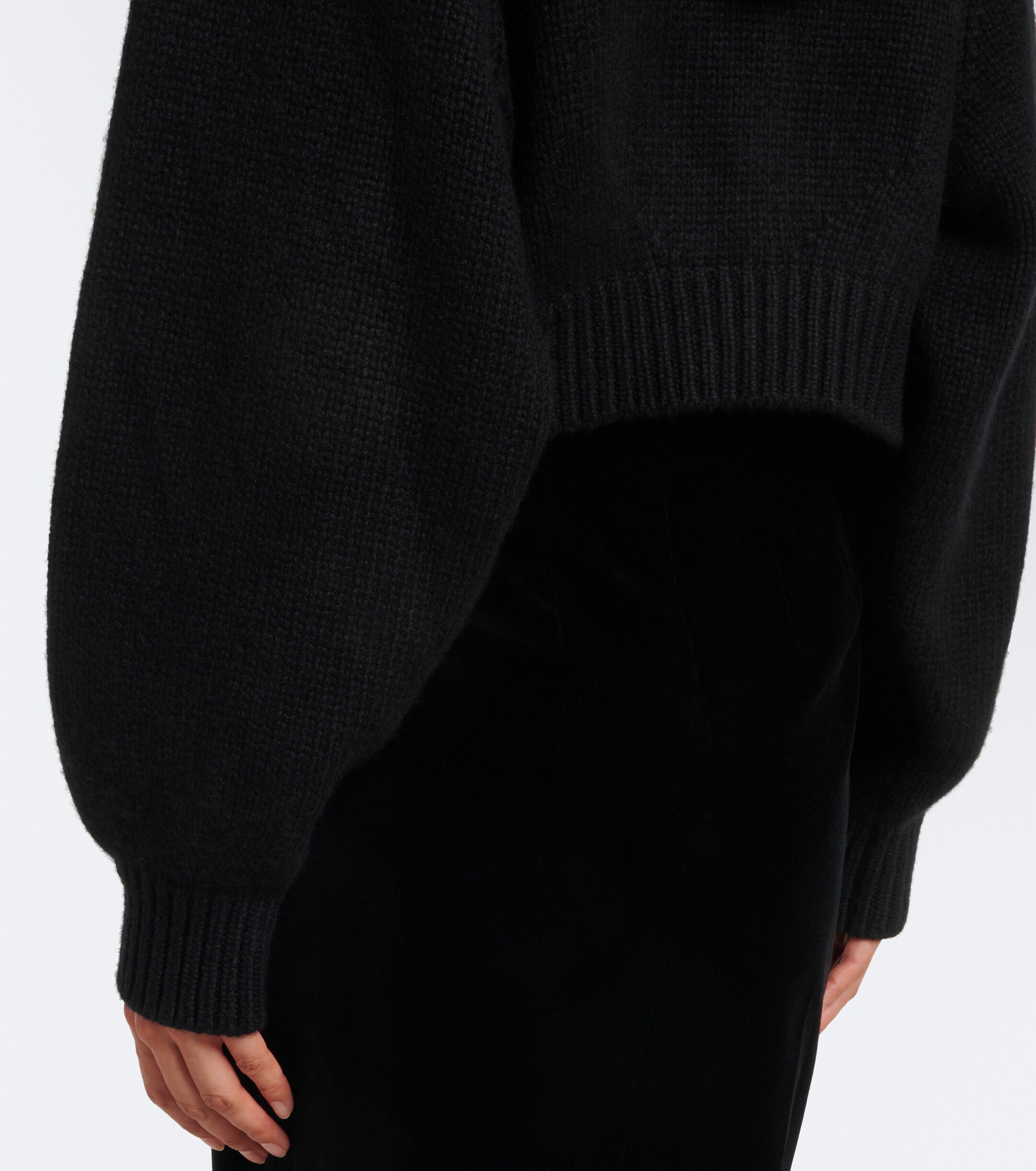 KHAITE Khaite Cropped cashmere sweater