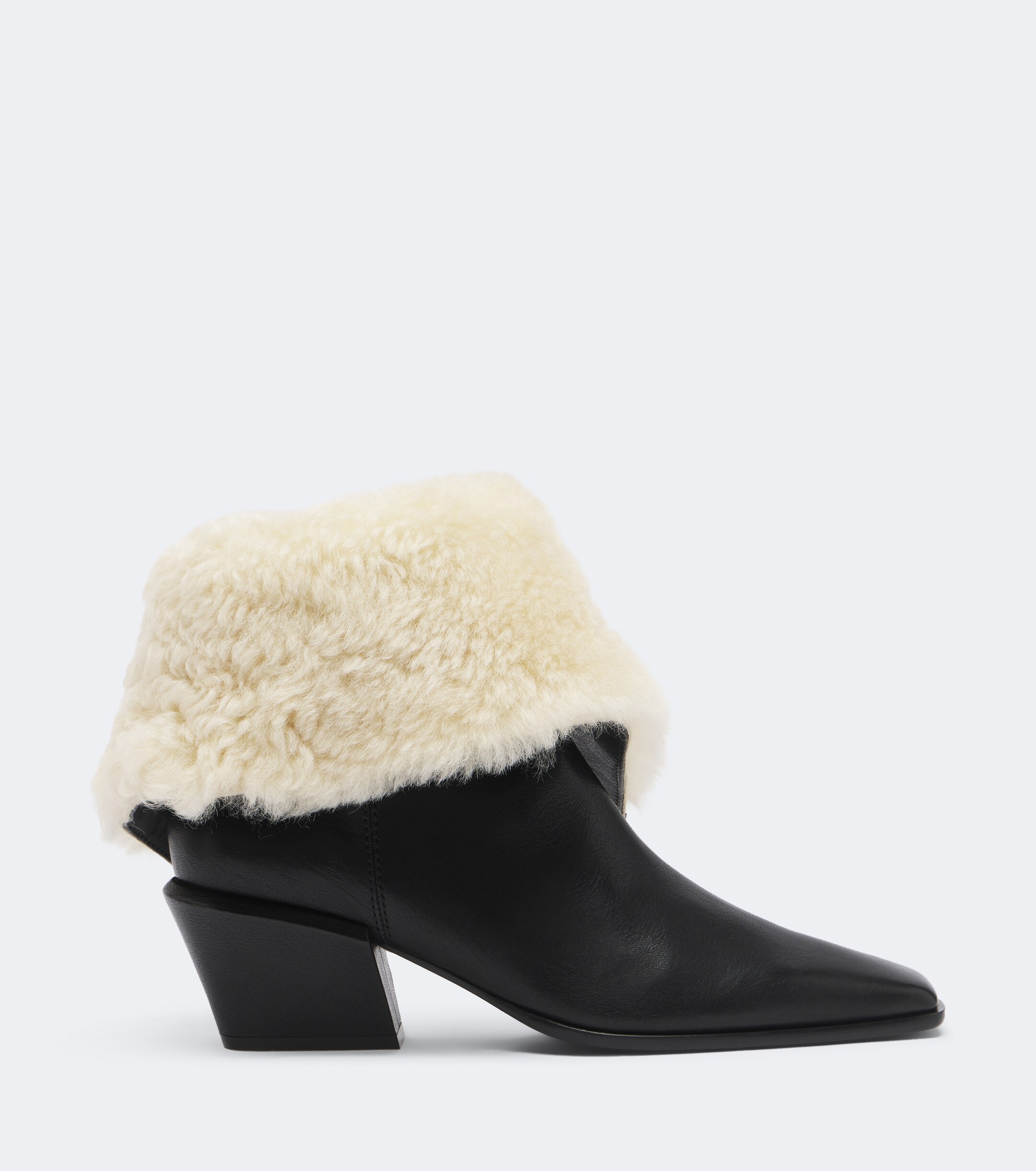 Paris Texas Paris Texas Bettina shearling-lined leather ankle boots