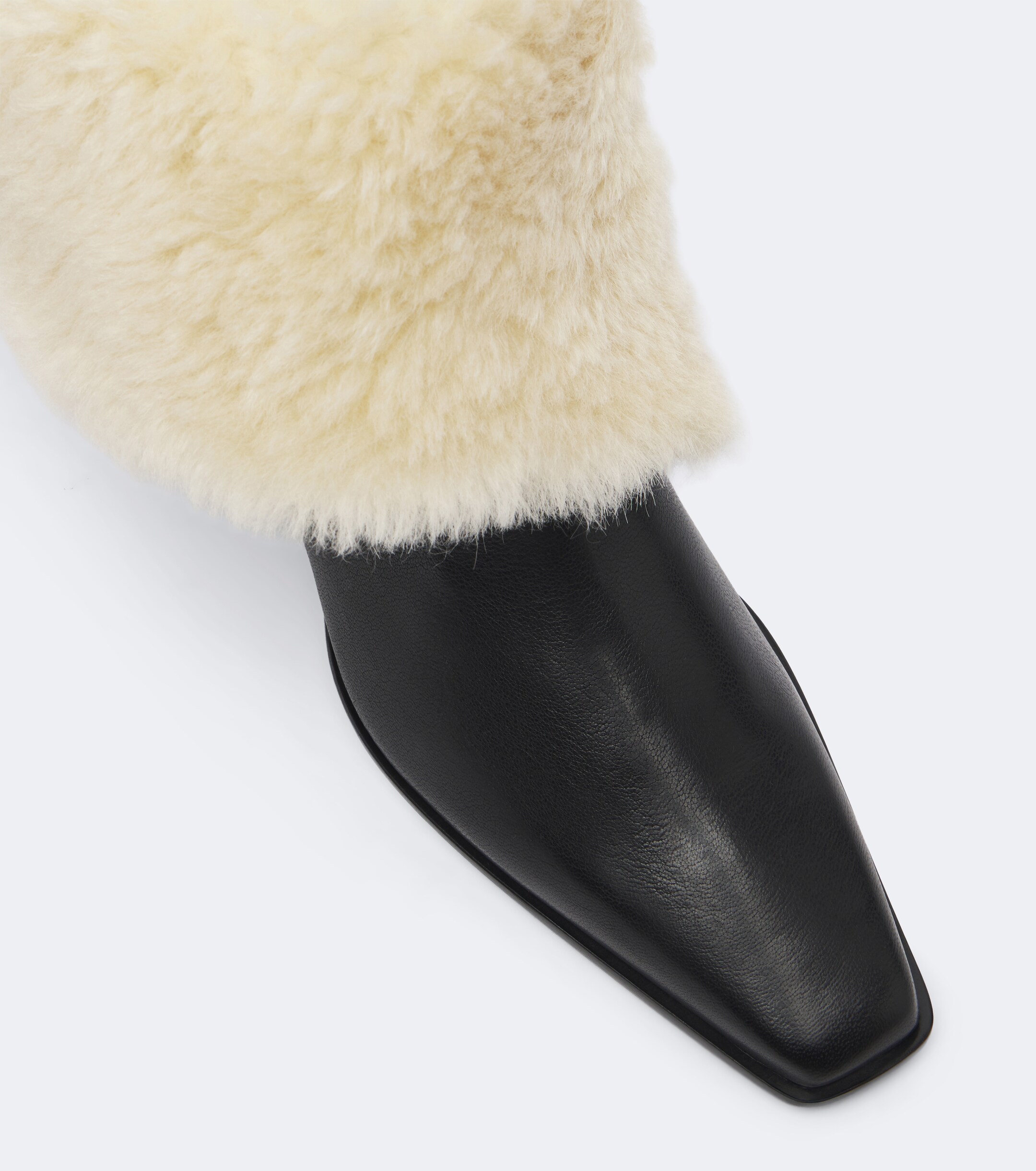 Paris Texas Paris Texas Bettina shearling-lined leather ankle boots