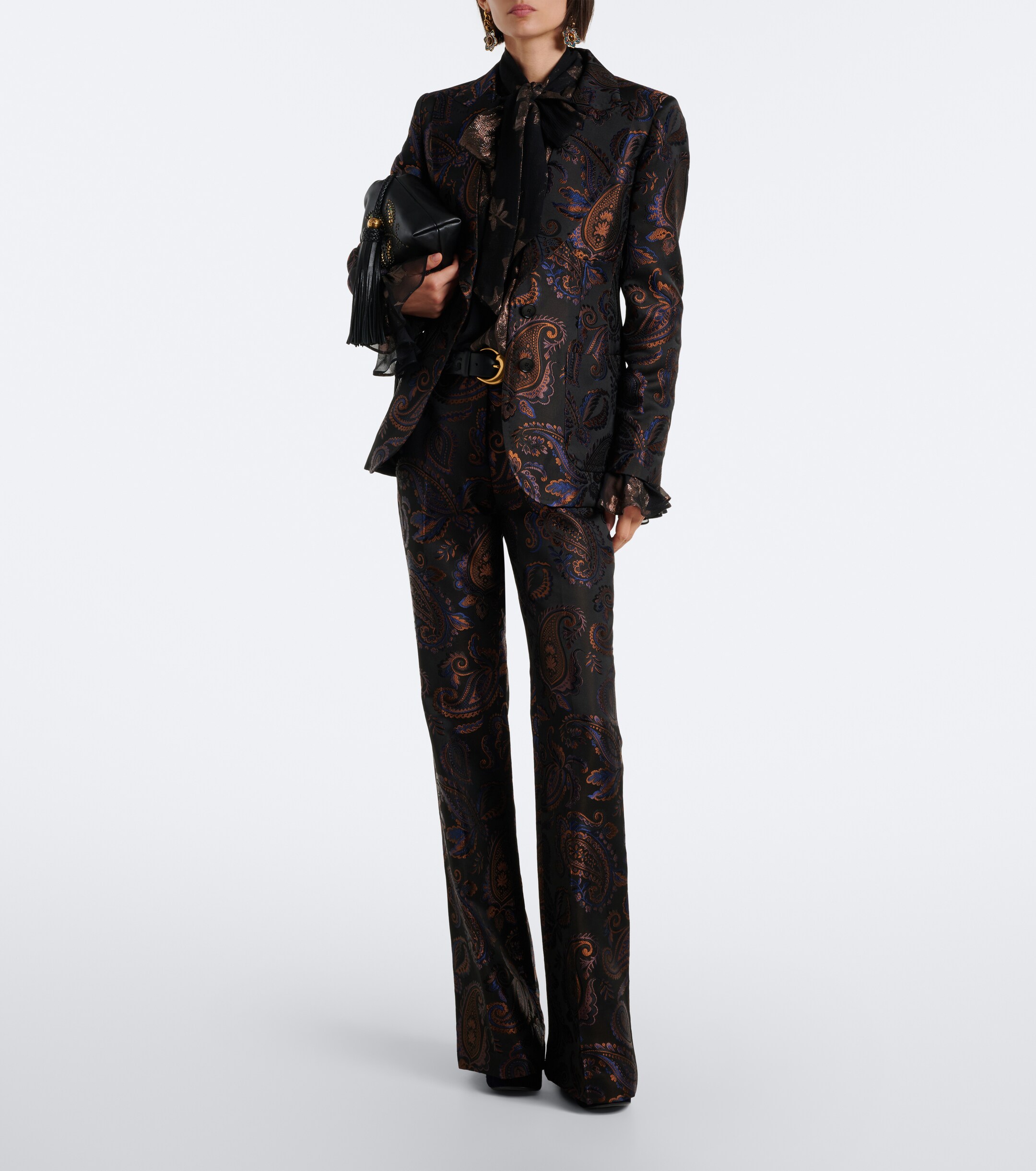 Etro Etro Paisley jacquard blazer