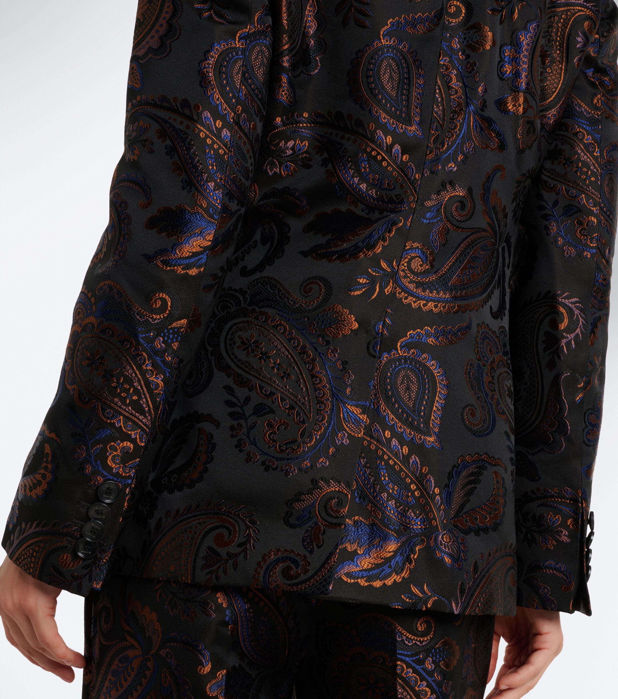 Etro Etro Paisley jacquard blazer