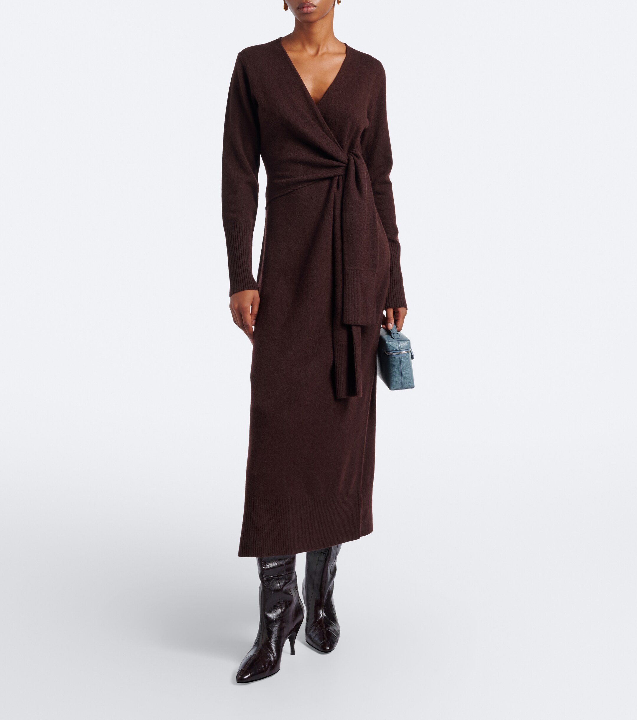 Veronica Beard Veronica Beard Salomez wool and cashmere midi dress