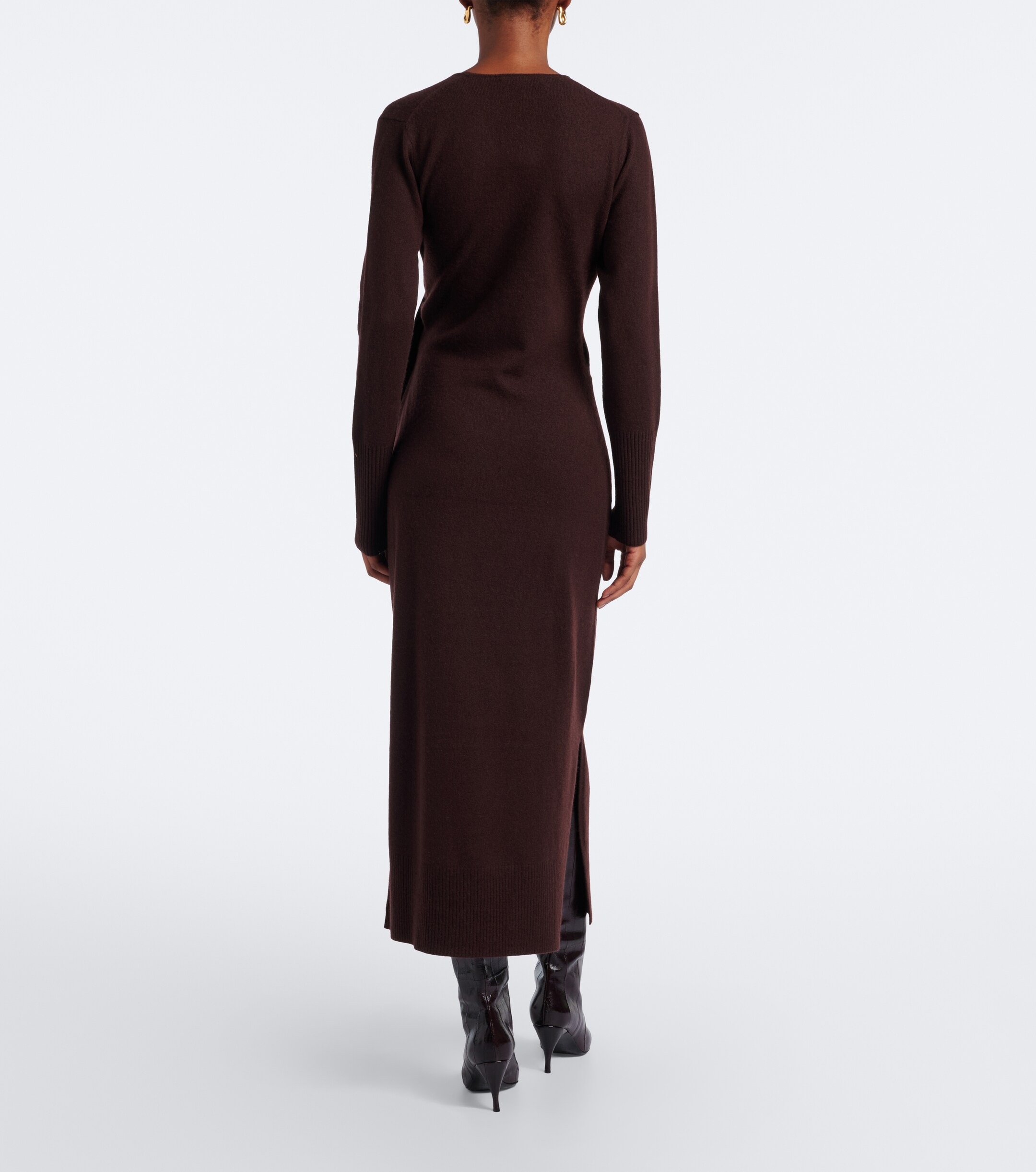 Veronica Beard Veronica Beard Salomez wool and cashmere midi dress