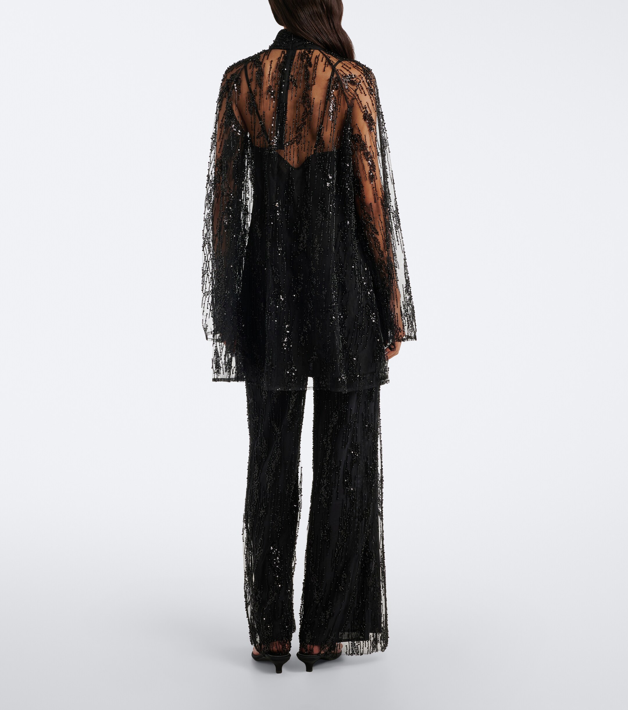 Staud Staud Jayden embellished wide-leg pants