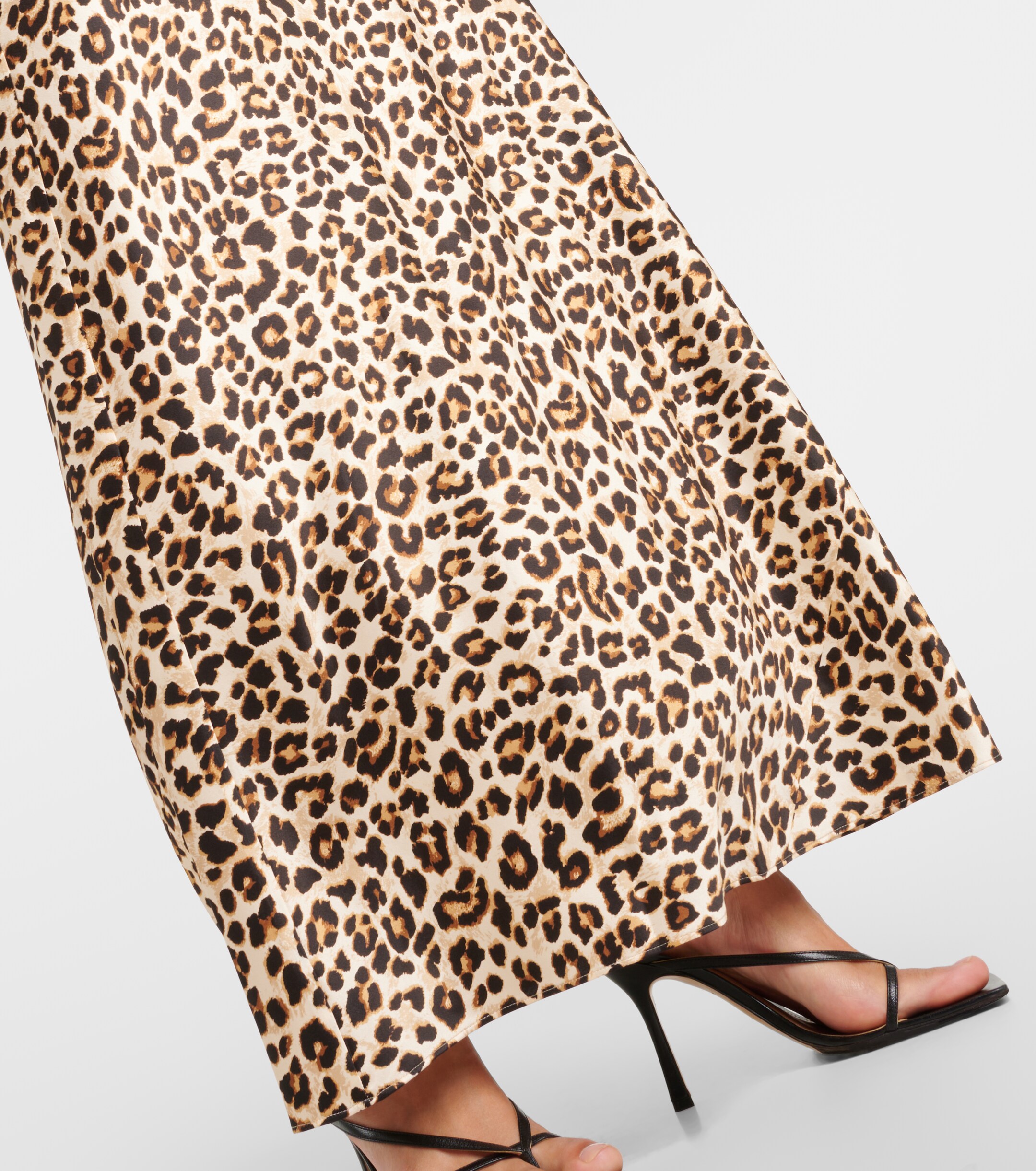 Veronica Beard Kura leopard-print silk-blend maxi dress thumbnail