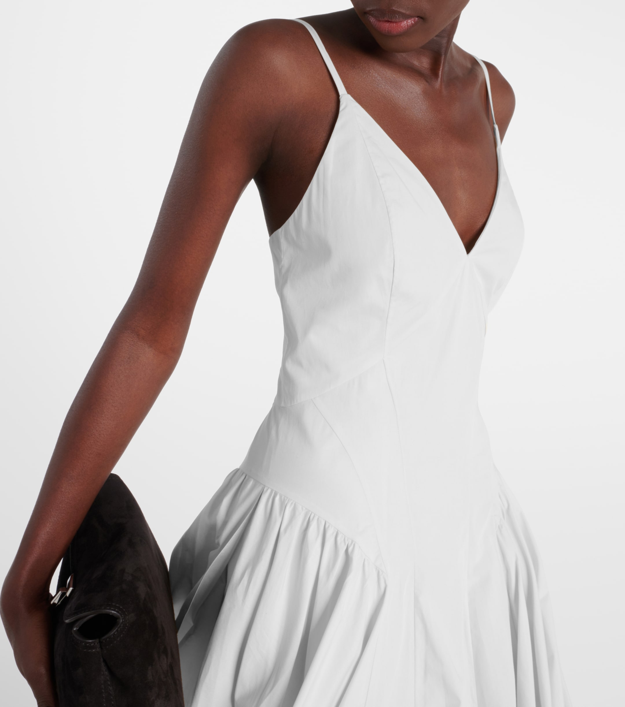 TOVE Solene cotton poplin midi dress