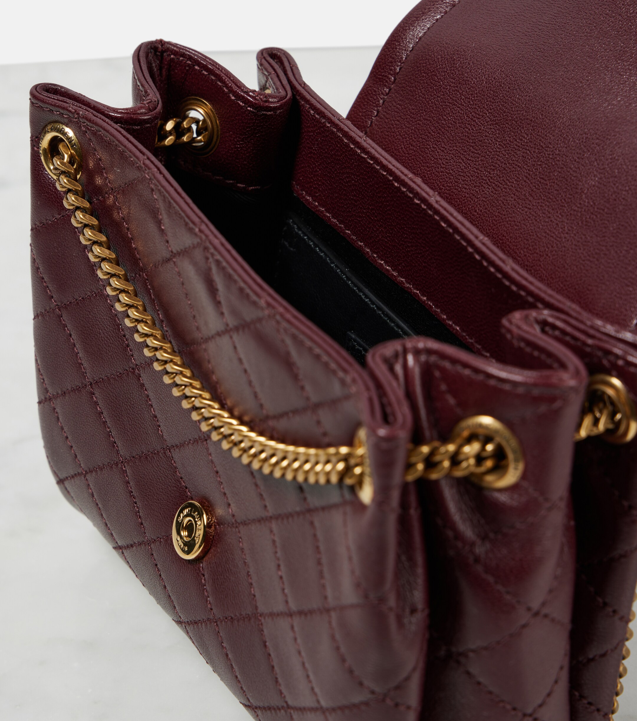 Saint Laurent Saint Laurent Nolita Mini leather crossbody bag