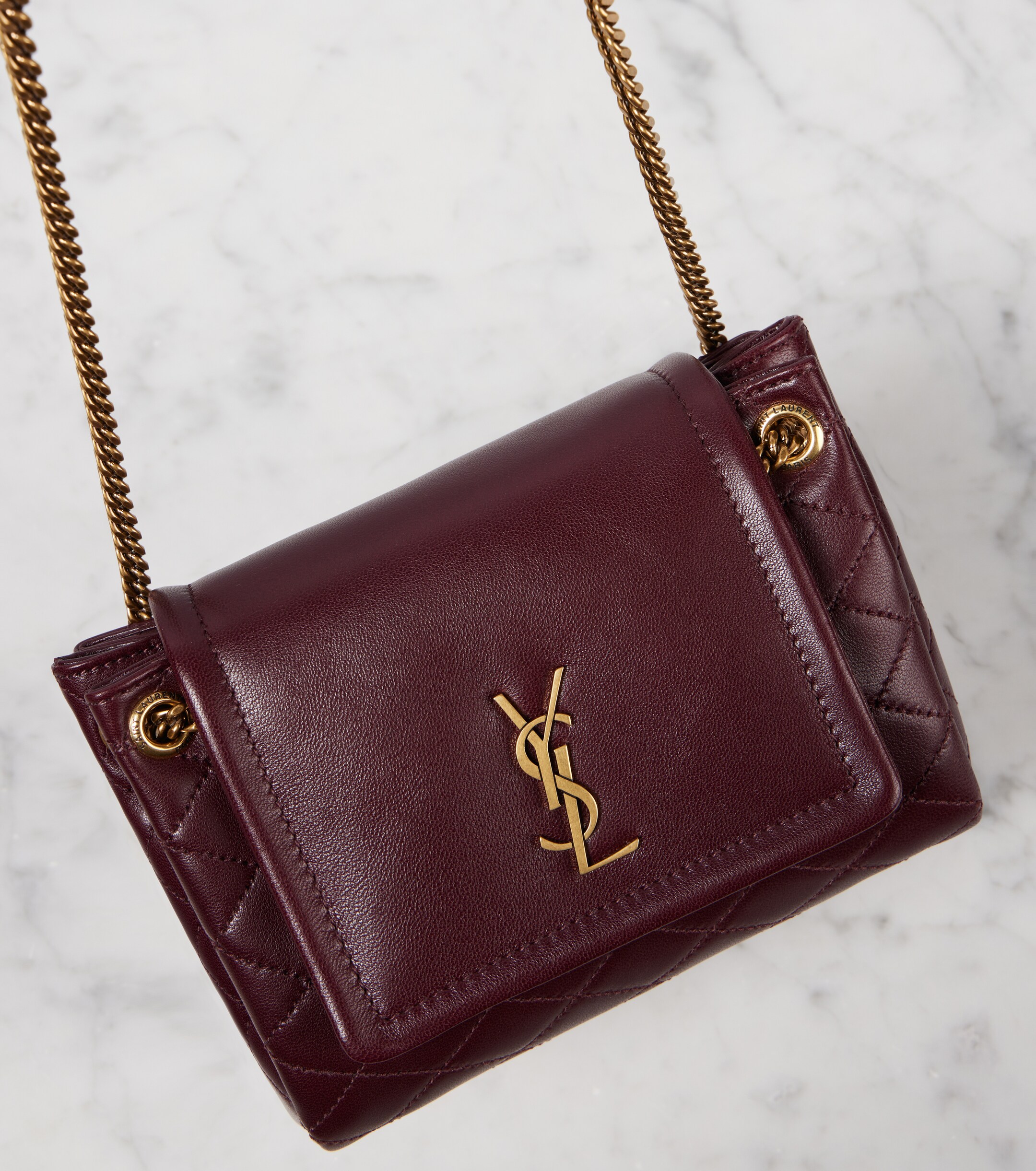 Saint Laurent Saint Laurent Nolita Mini leather crossbody bag