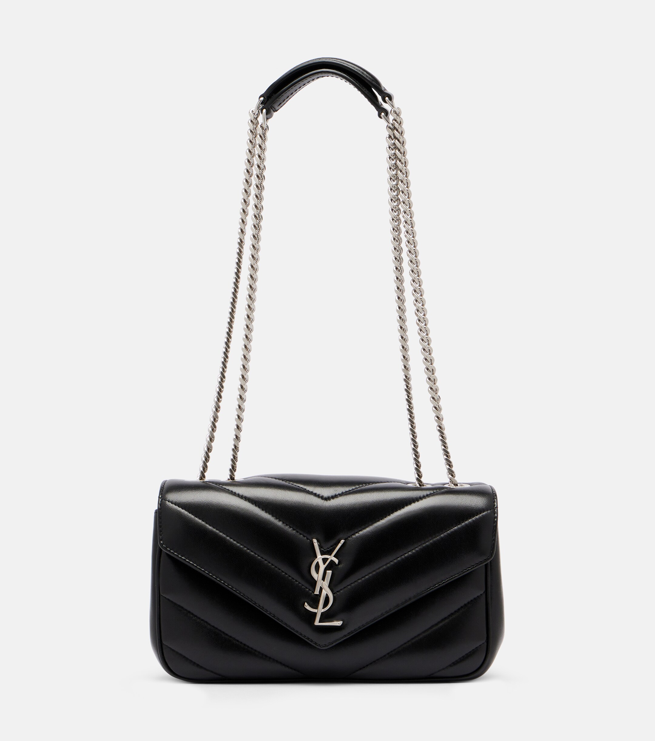 Saint Laurent Loulou Small leather shoulder bag