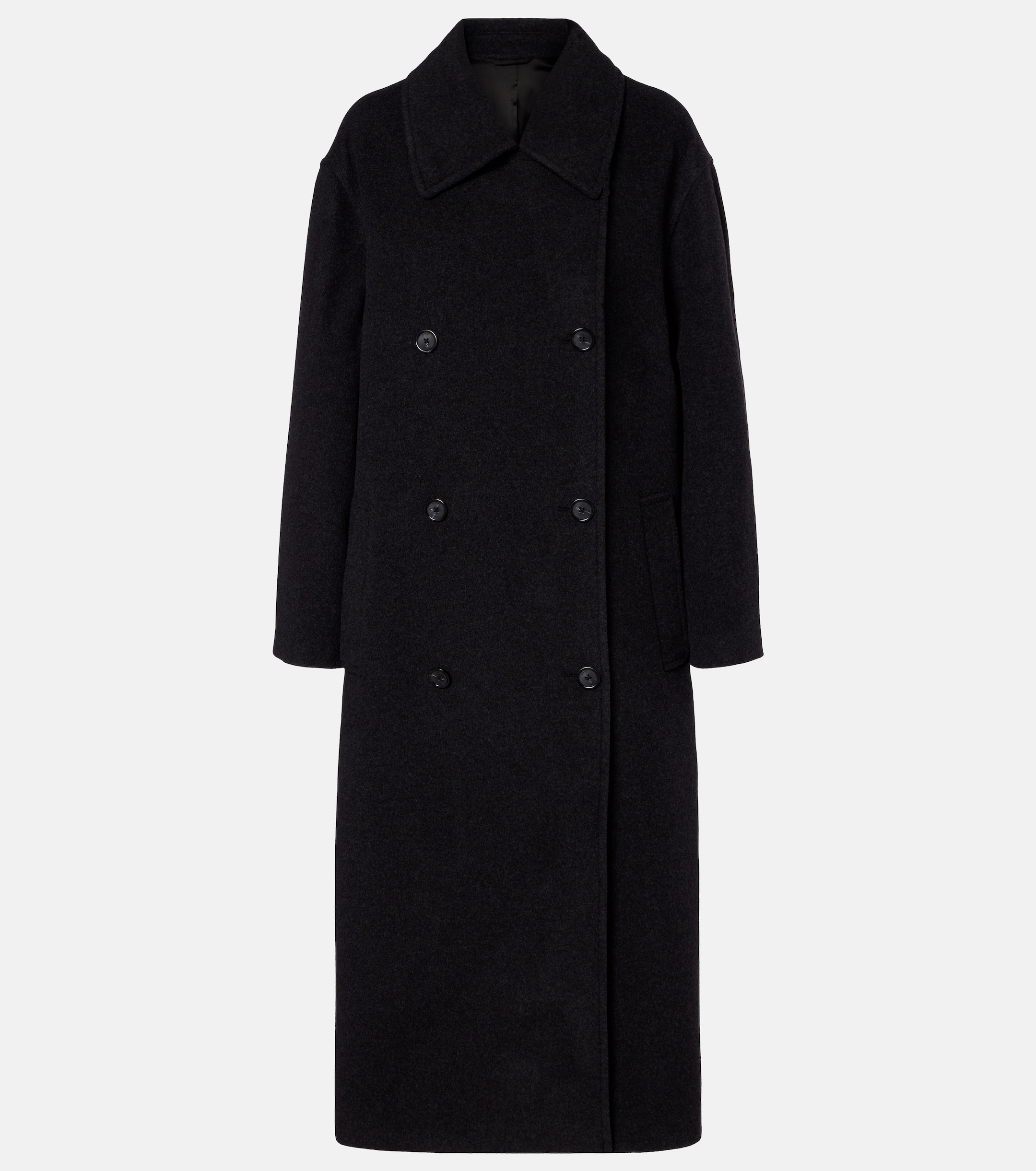 TOTEME Shield double-breasted wool-blend coat thumbnail