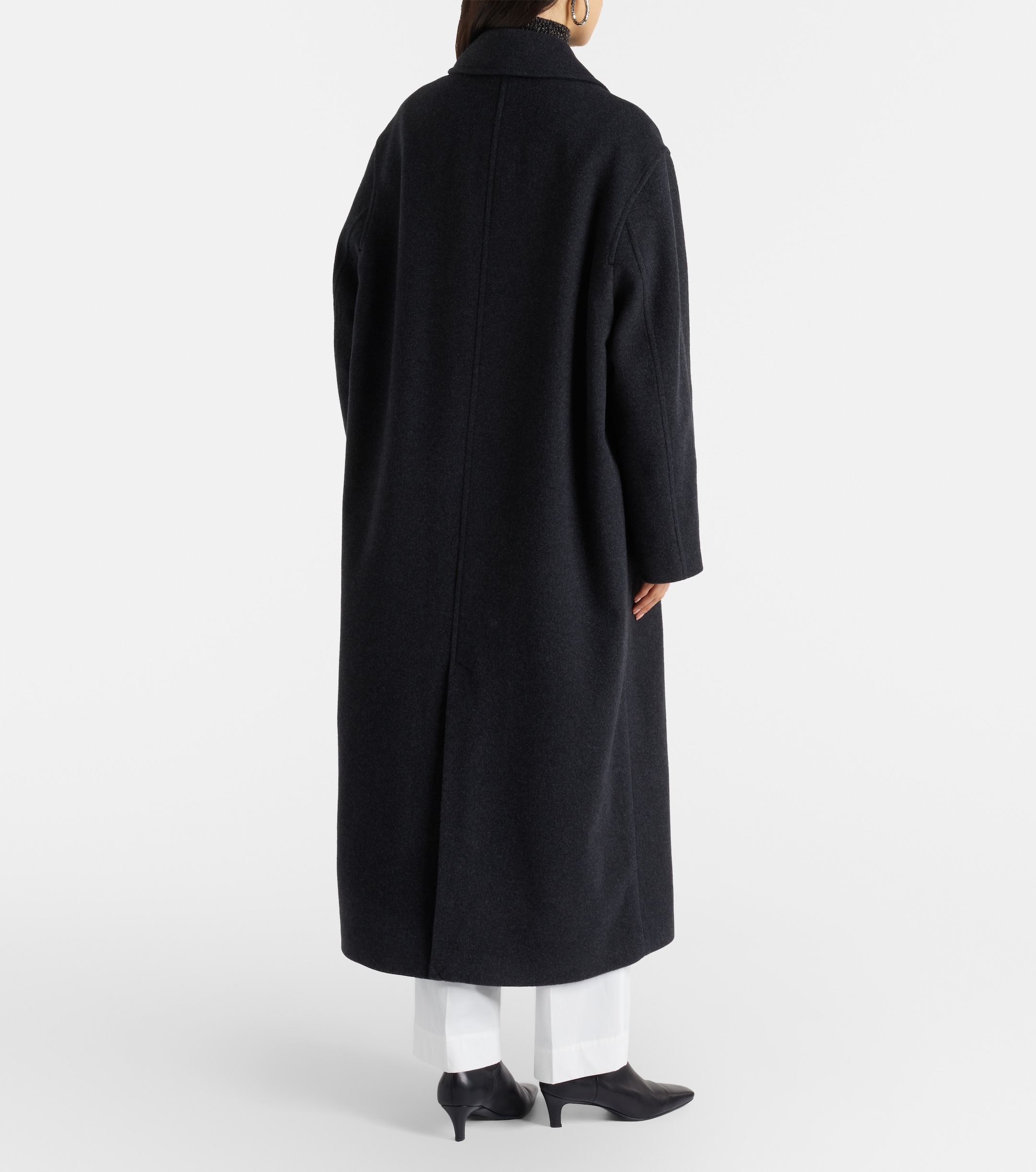 TOTEME Shield double-breasted wool-blend coat thumbnail
