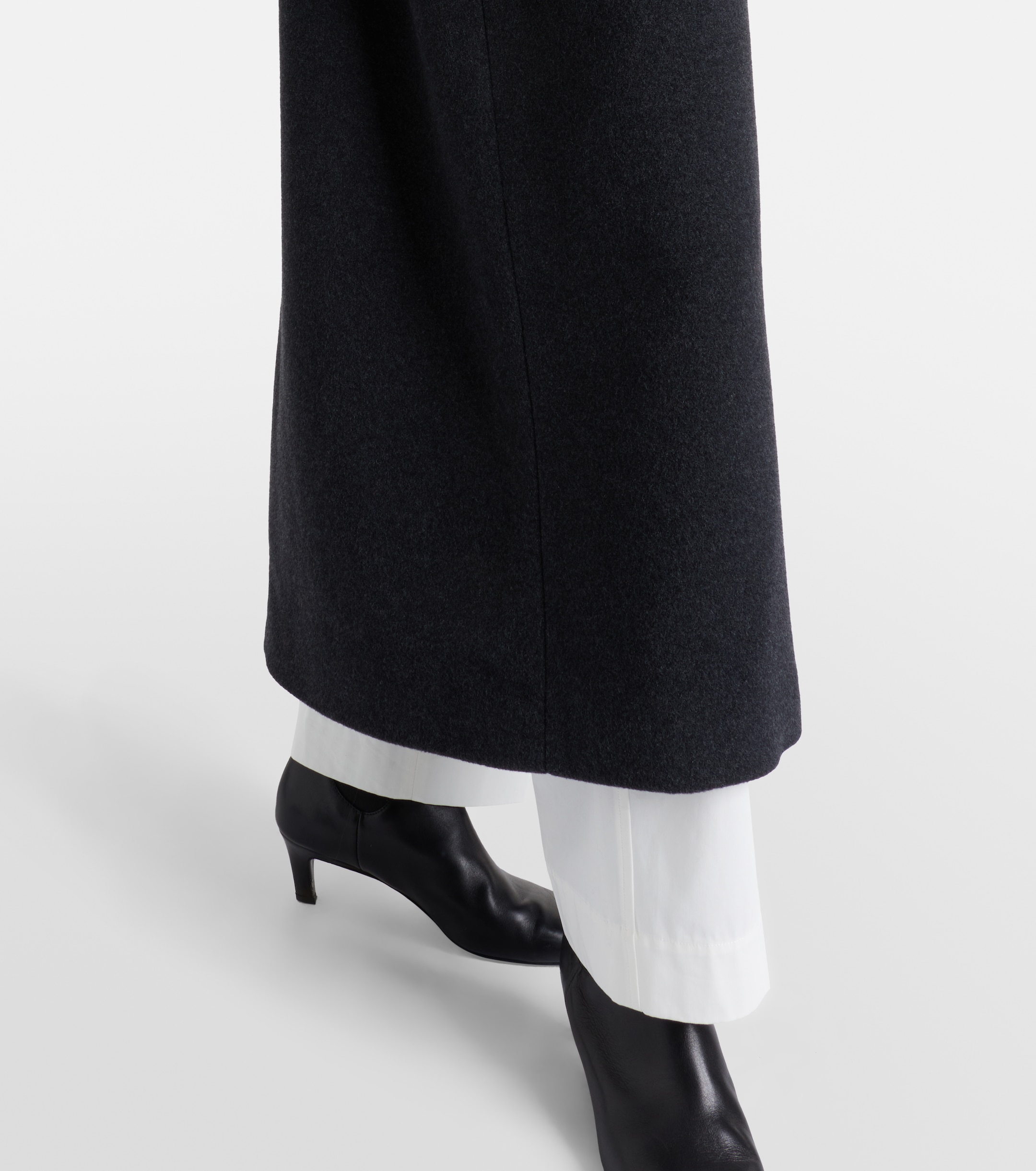 TOTEME Shield double-breasted wool-blend coat thumbnail
