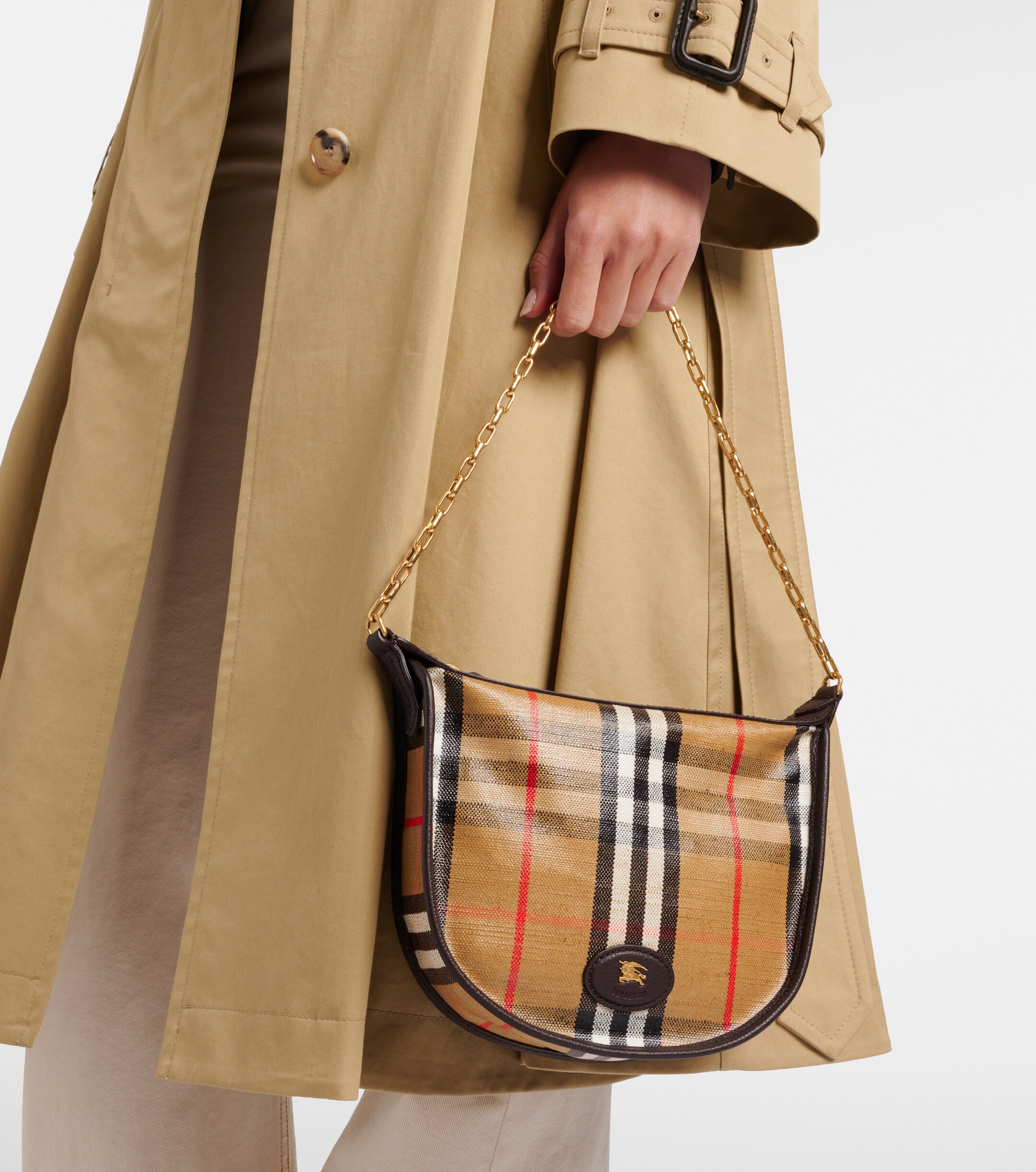 Burberry Highlands Burberry Check Mini shoulder bag