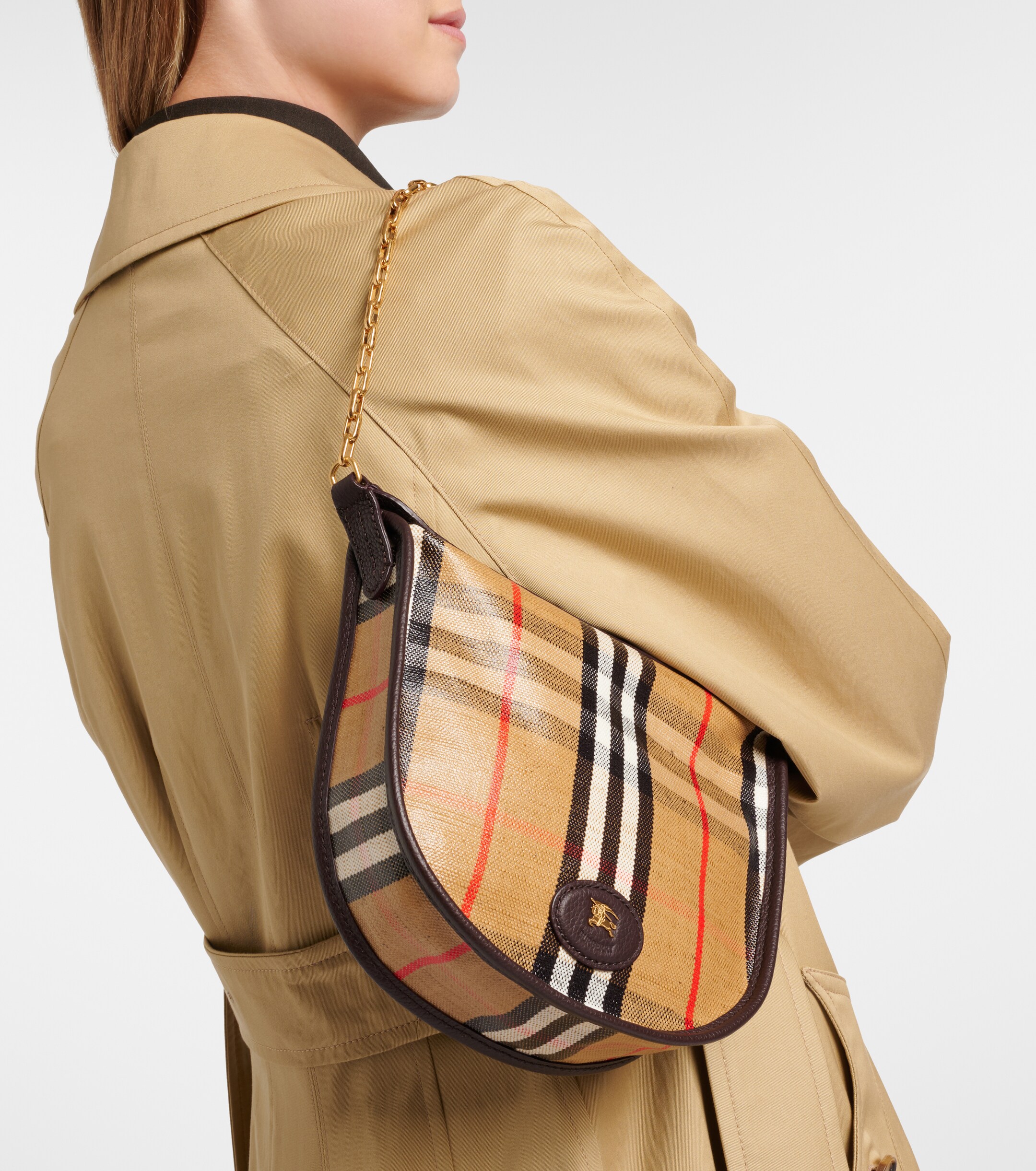 Burberry Highlands Burberry Check Mini shoulder bag
