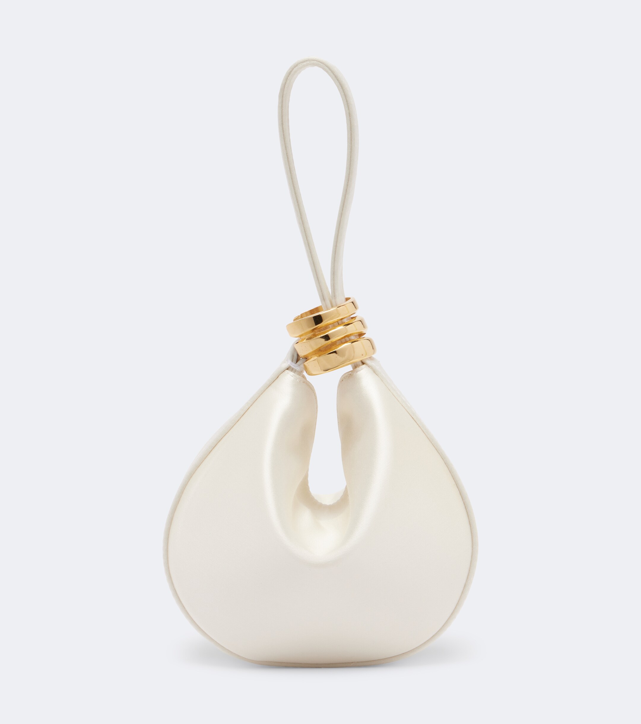 AMANU Zambia Mini satin top-handle bag