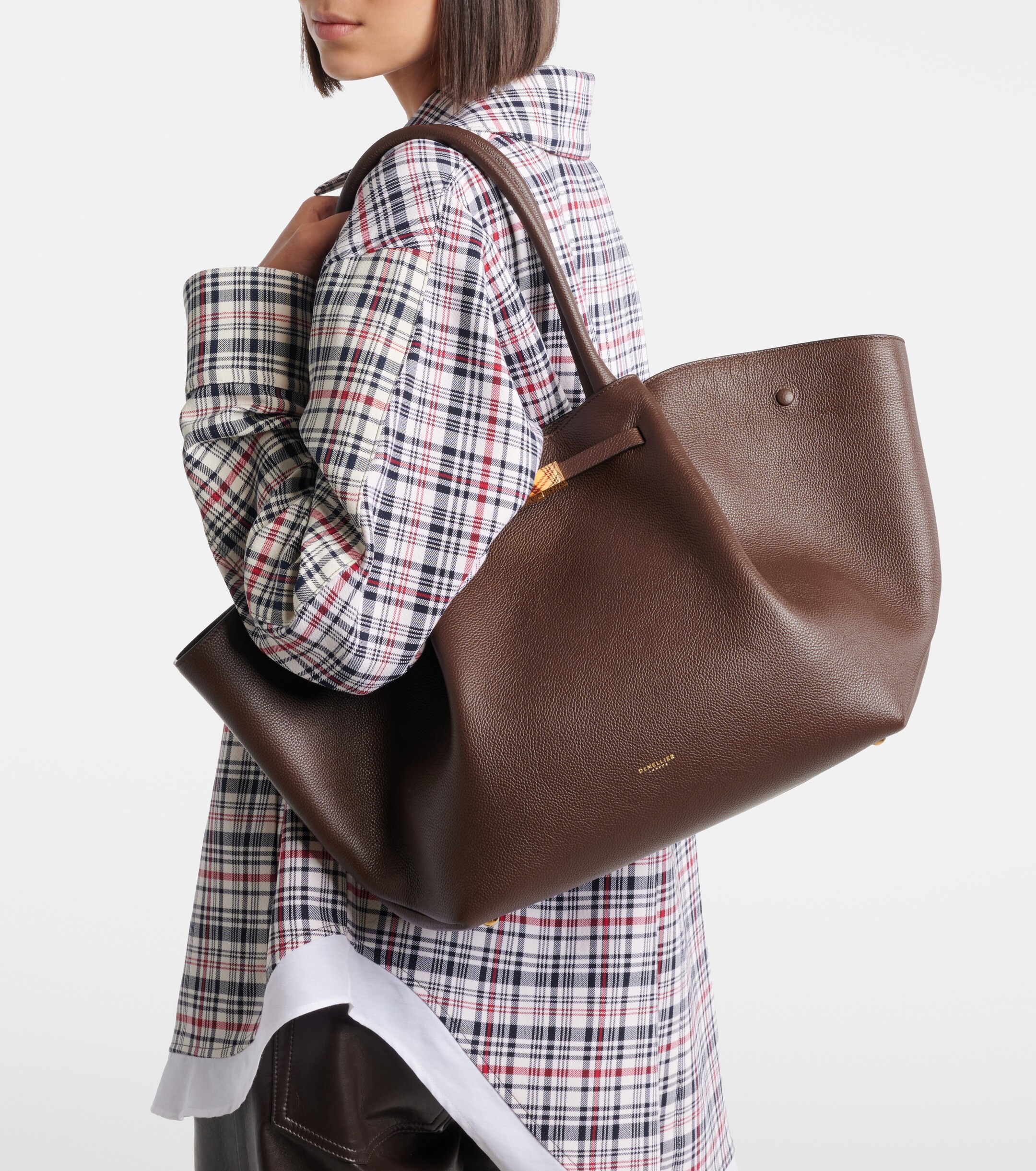 DeMellier New York Medium leather tote bag thumbnail