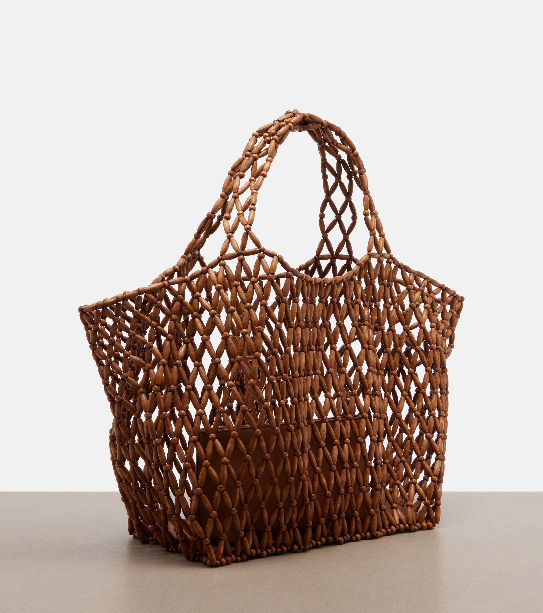 Saint Laurent Icare Cassandre Medium beaded shopper