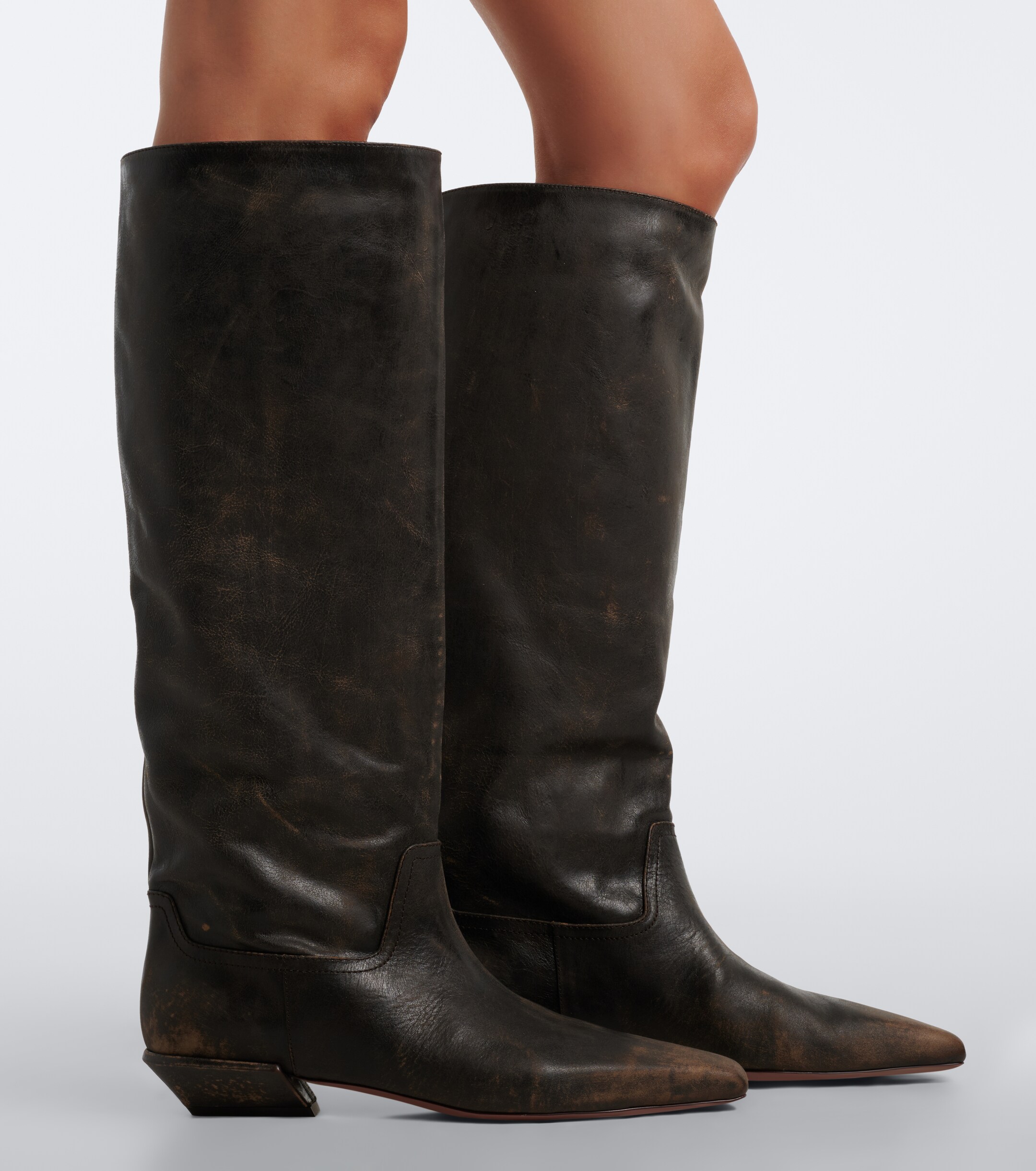 Paris Texas Paris Texas Bettina leather knee-high boots