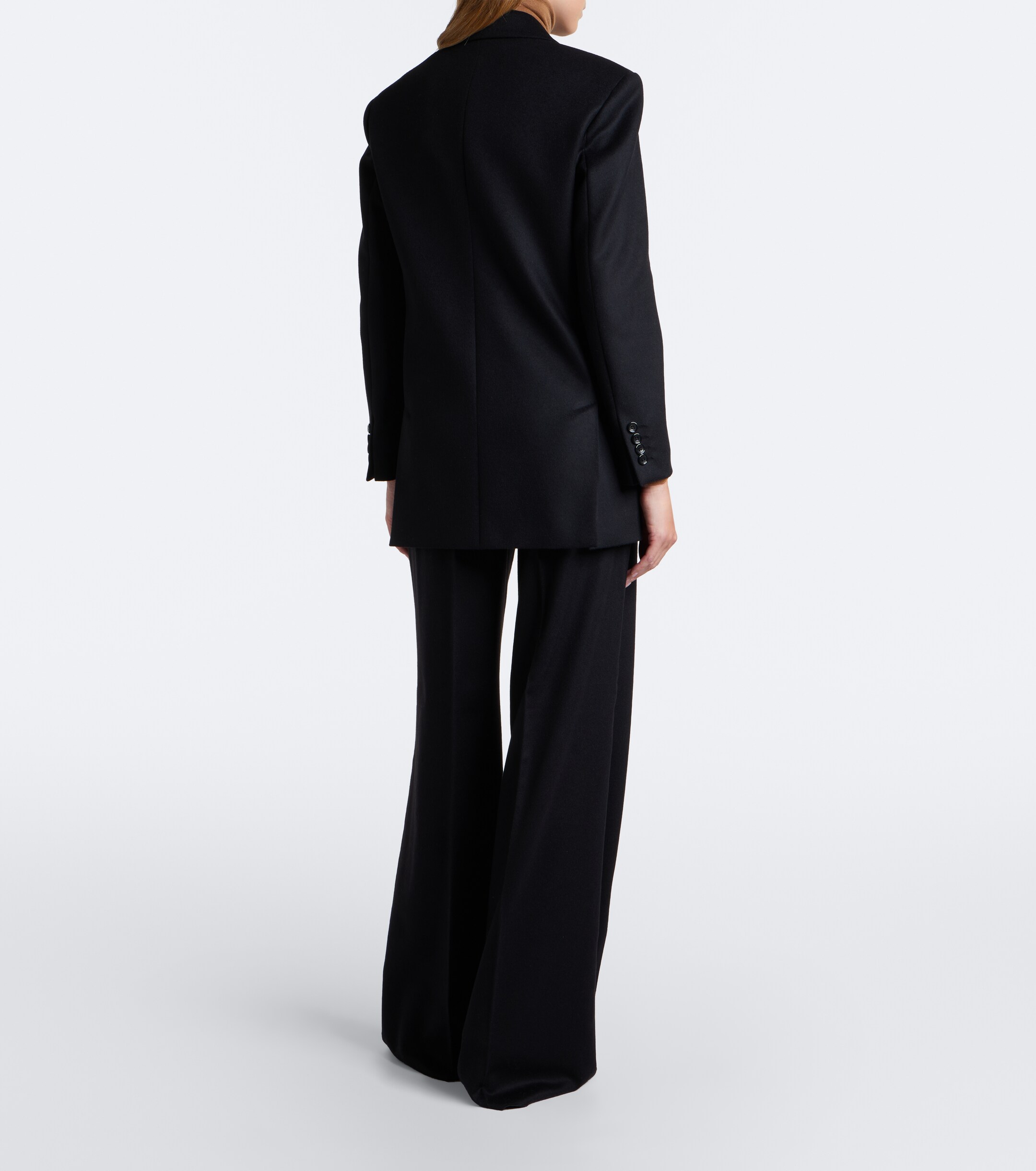 Max Mara Max Mara Camel hair wide-leg pants