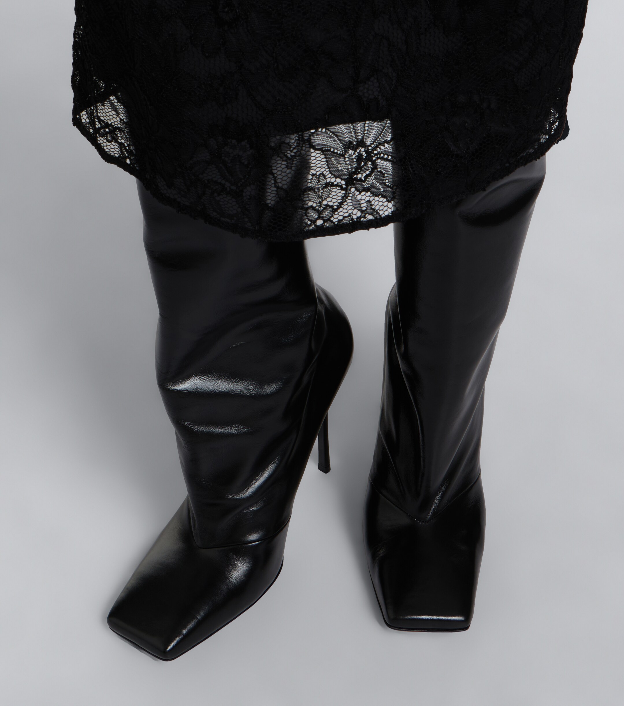 Dolce&Gabbana Dolce & Gabbana Leather knee-high boots