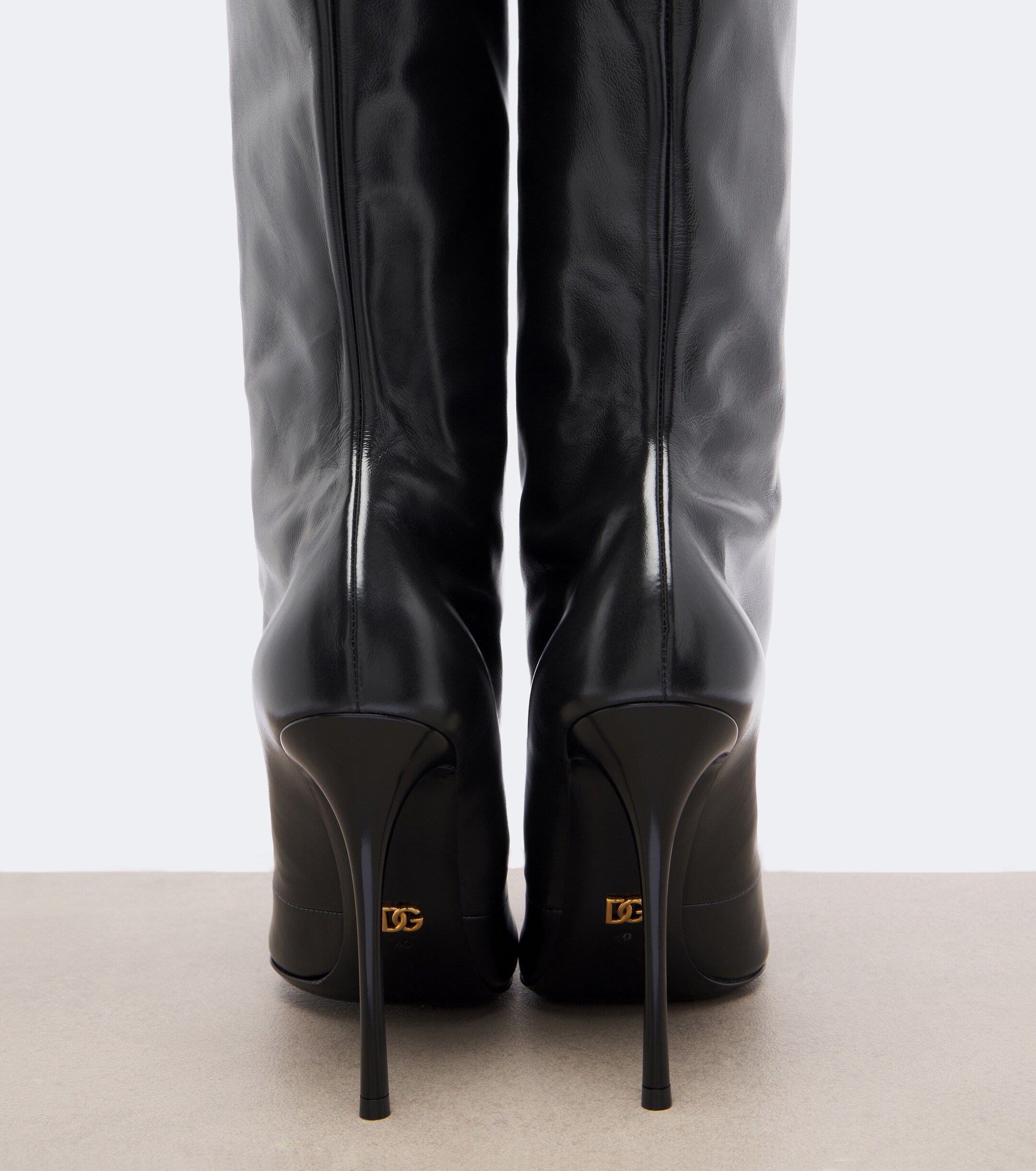 Dolce&Gabbana Dolce & Gabbana Leather knee-high boots