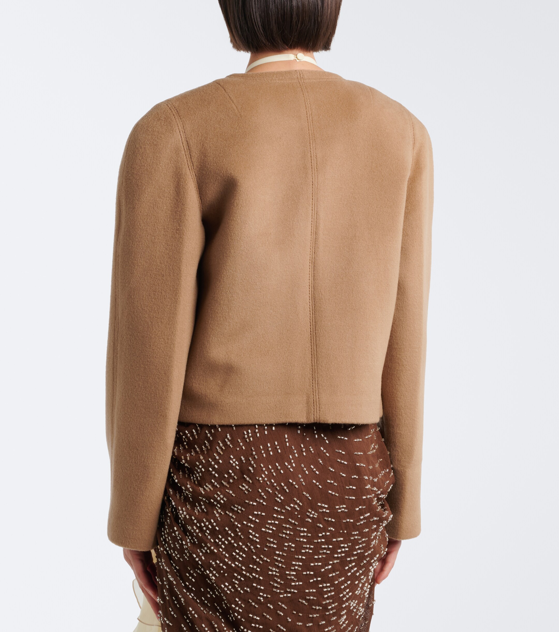 Jacques Wei Jacques Wei Embellished wool jacket