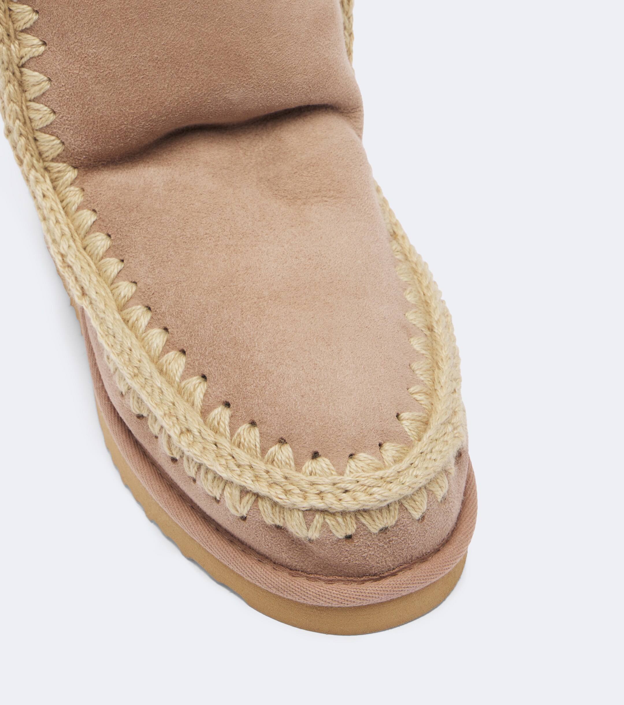 MOU Mou Inner Wedge shearling-lined suede ankle boots