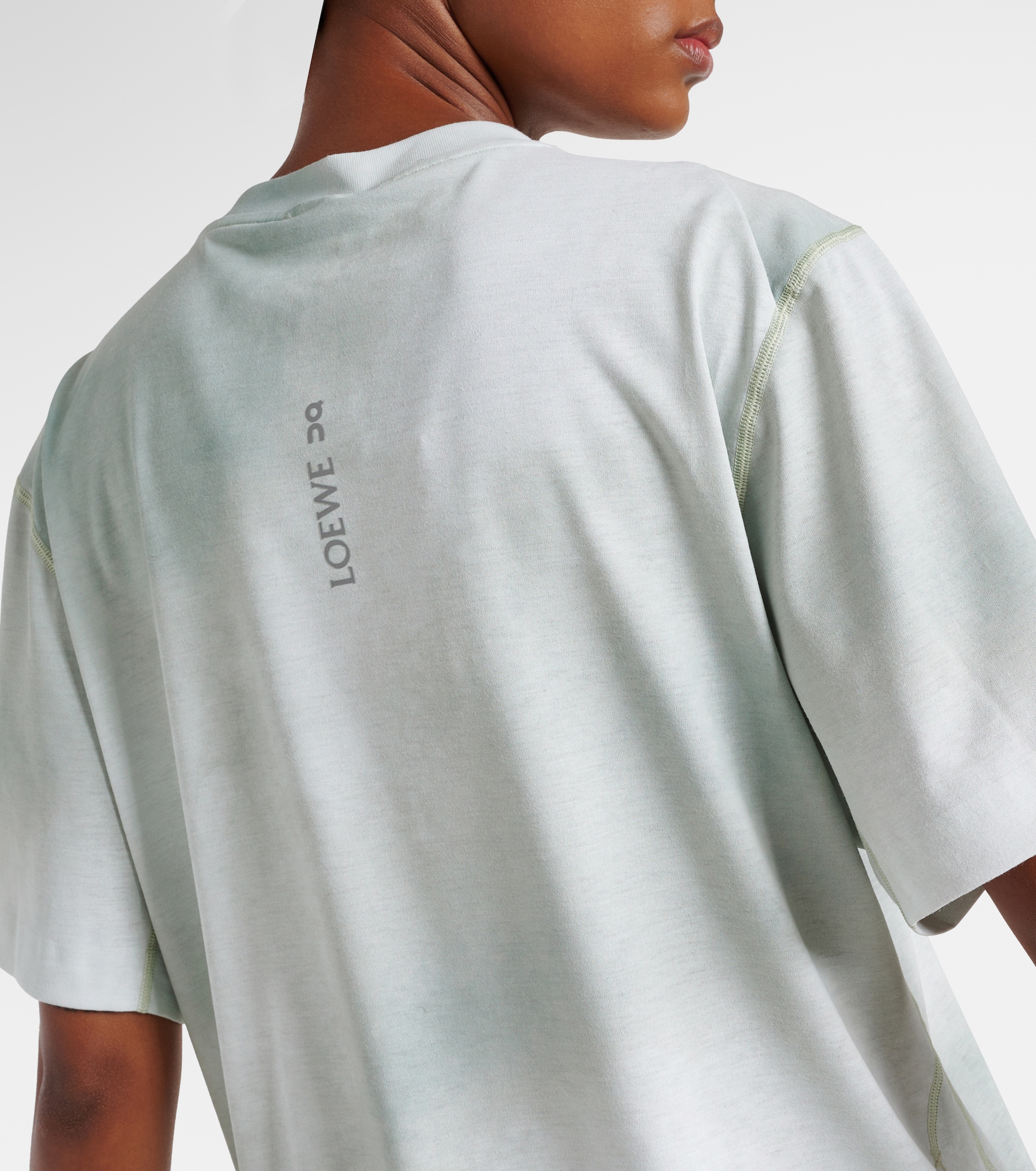 Loewe x On logo tie-dye jersey T-shirt