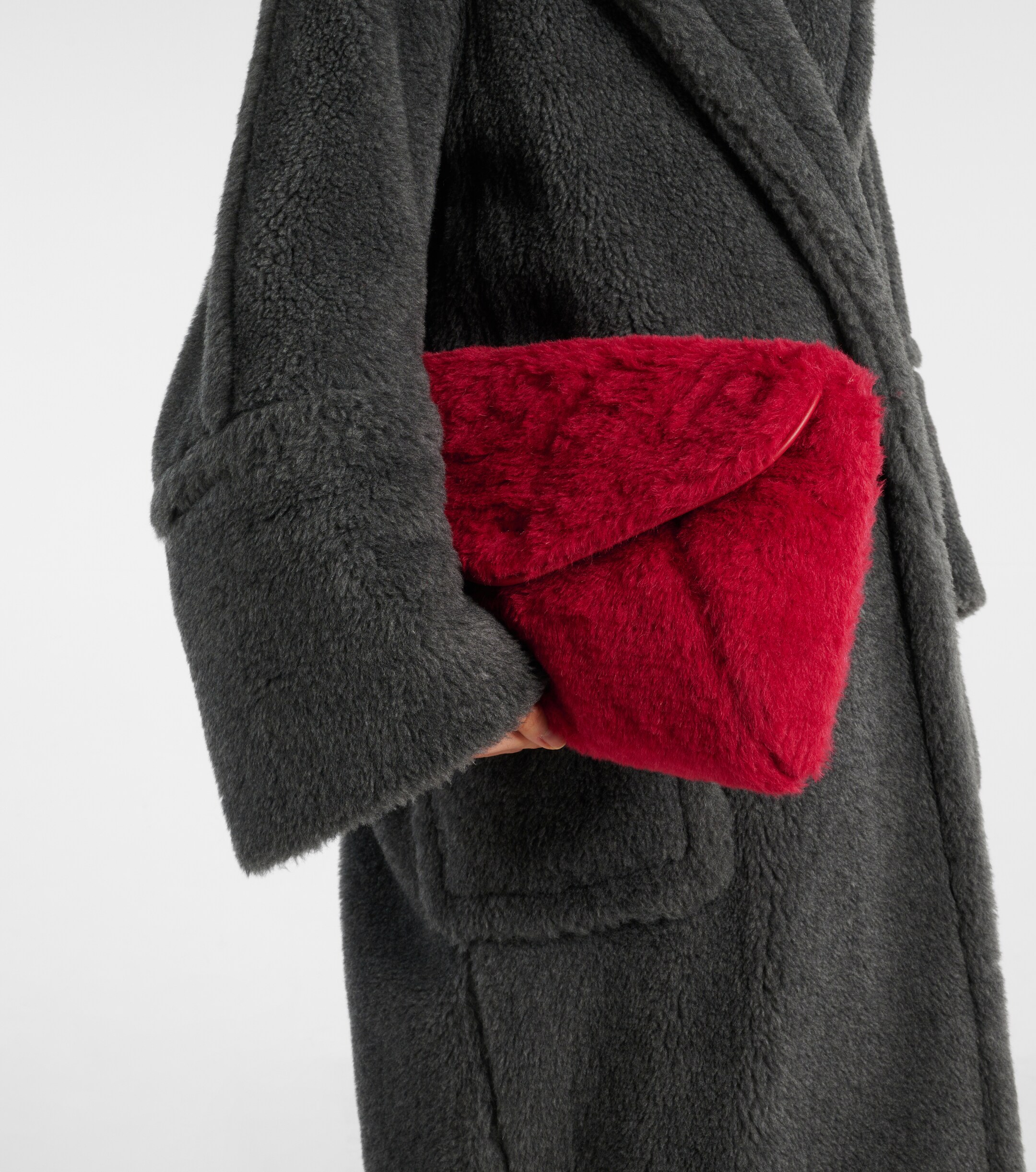 Max Mara Teddy clutch