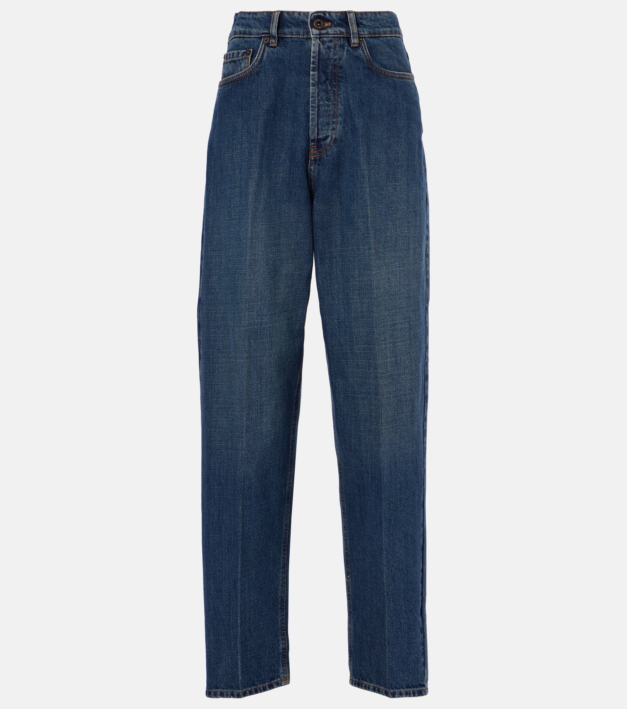 Miu Miu High-rise boyfriend jeans