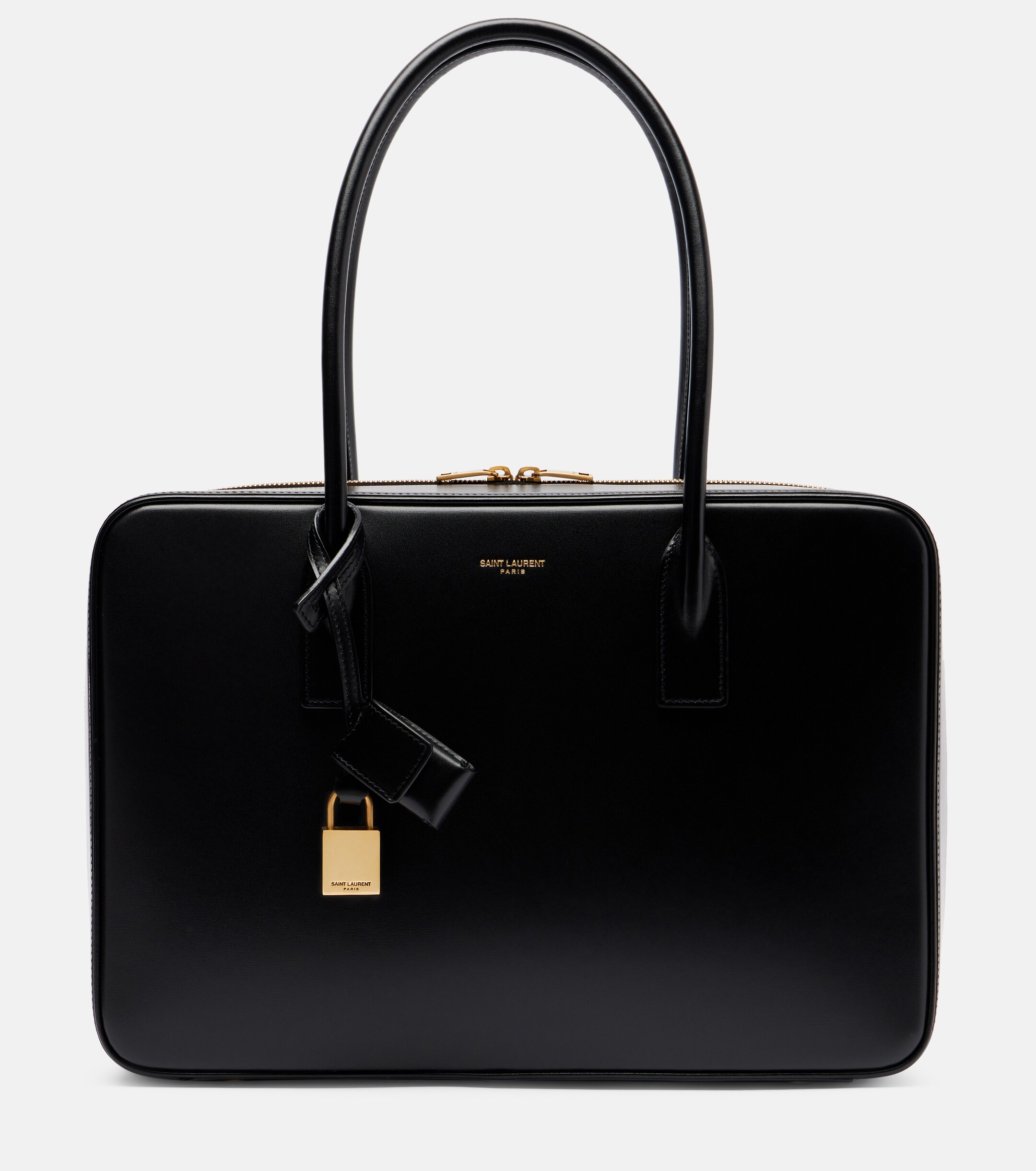 Saint Laurent Sac De Jour leather tote bag