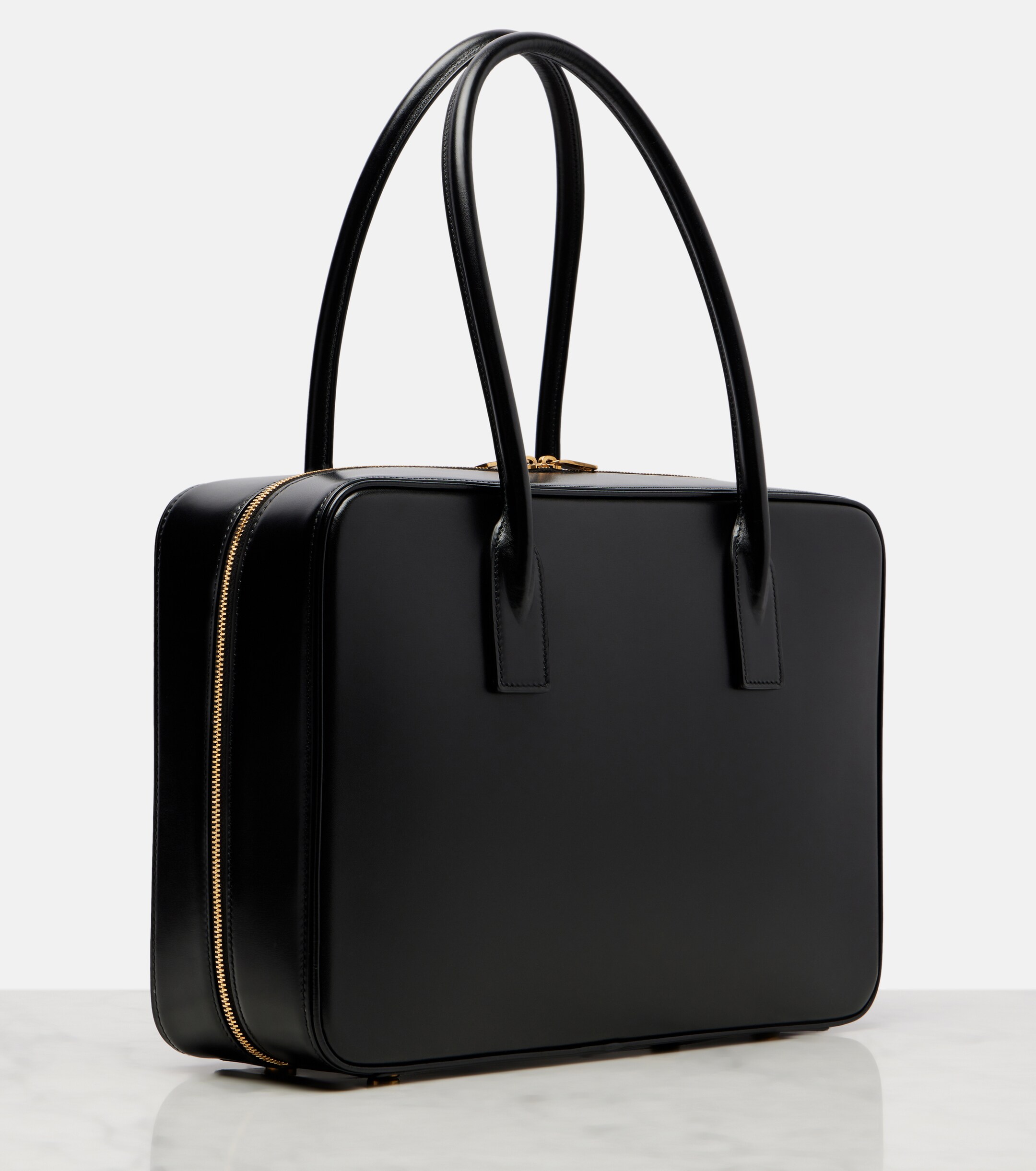 Saint Laurent Sac De Jour leather tote bag