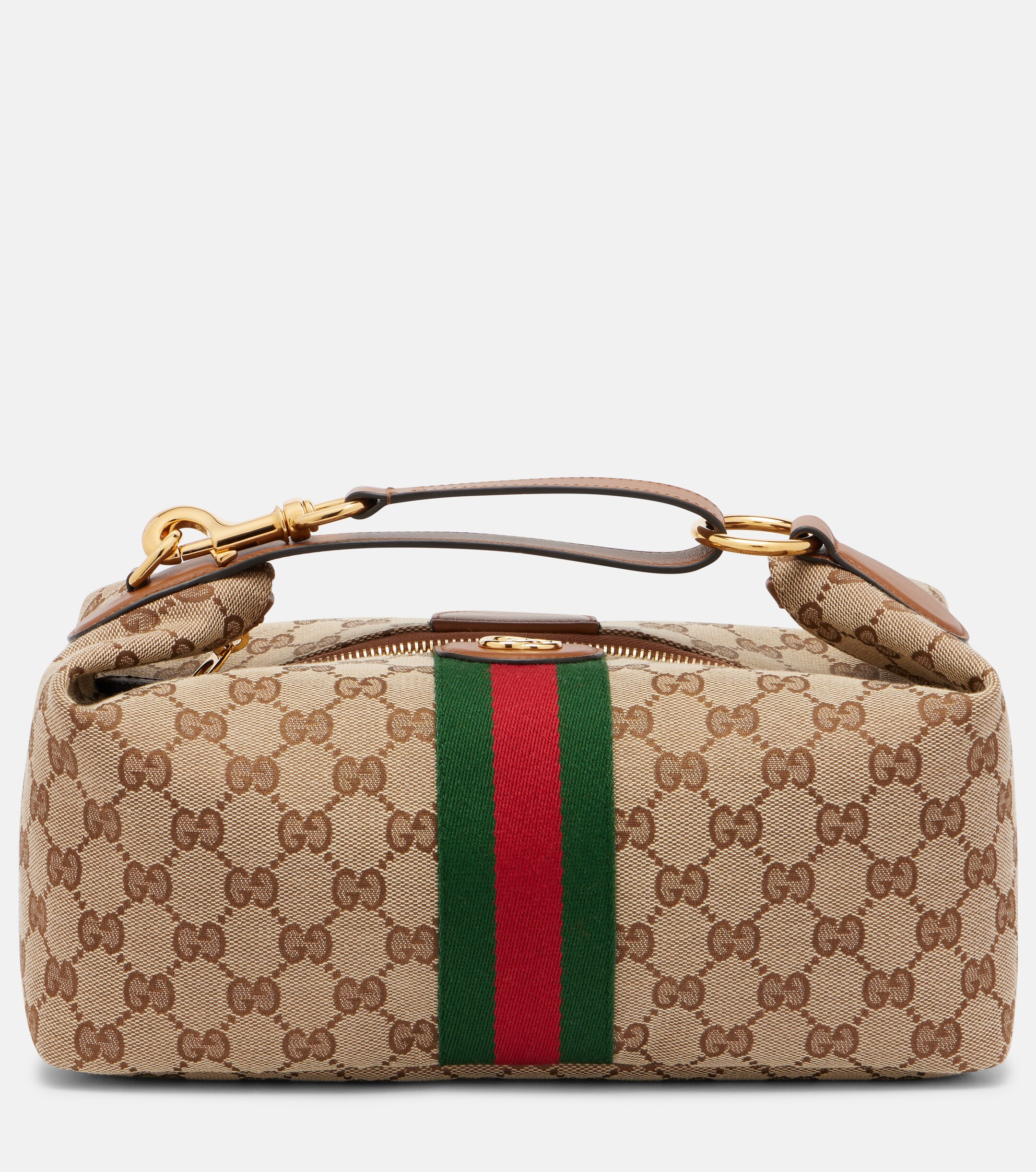 Gucci Gucci Vanity GG Canvas Medium top-handle bag