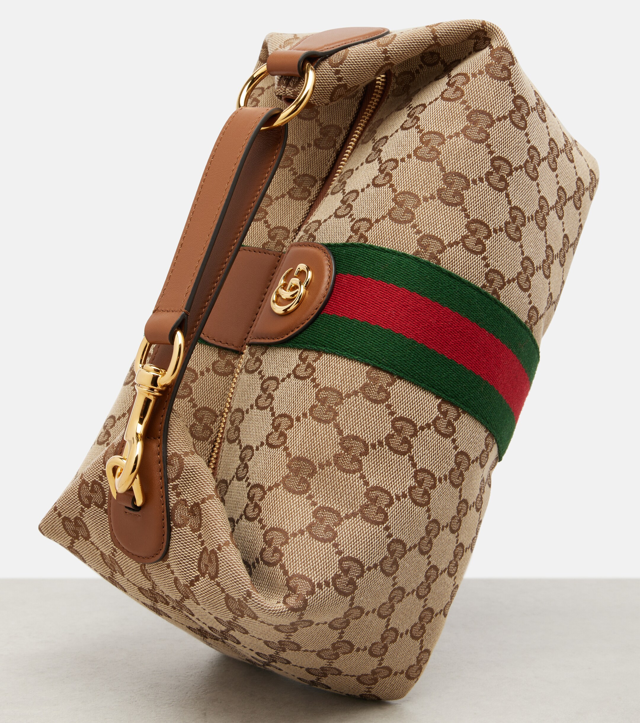 Gucci Gucci Vanity GG Canvas Medium top-handle bag
