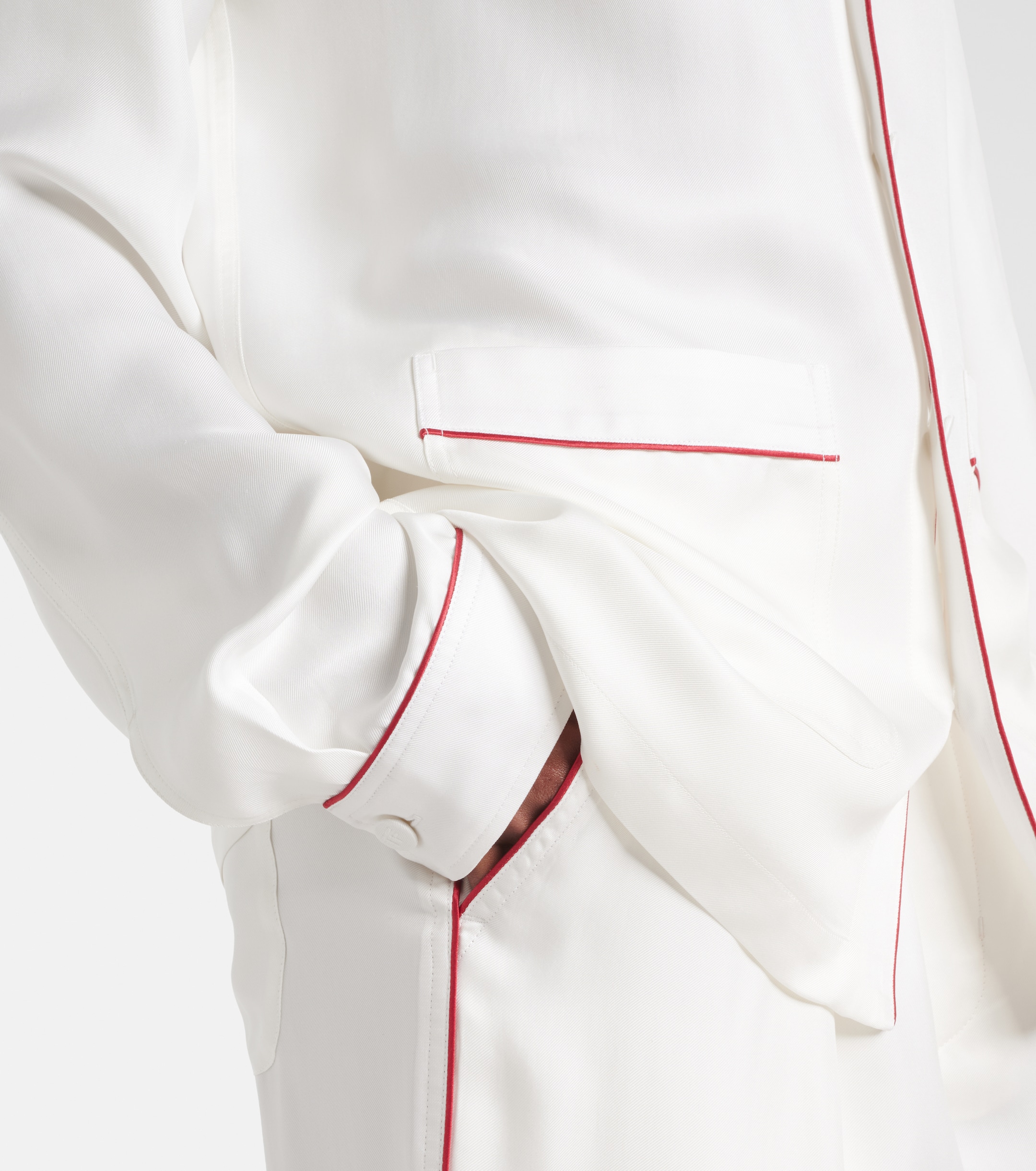 Tom Ford Silk twill pajama shirt
