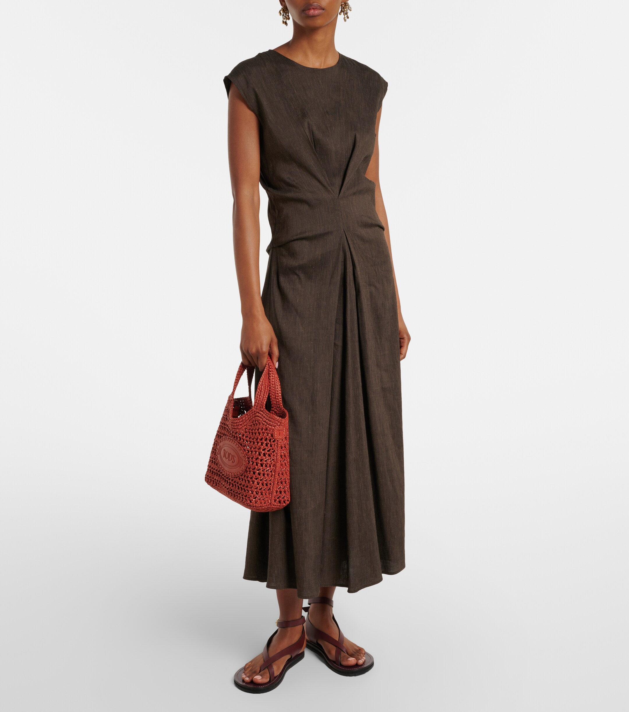 Tod's EBL Small woven tote bag