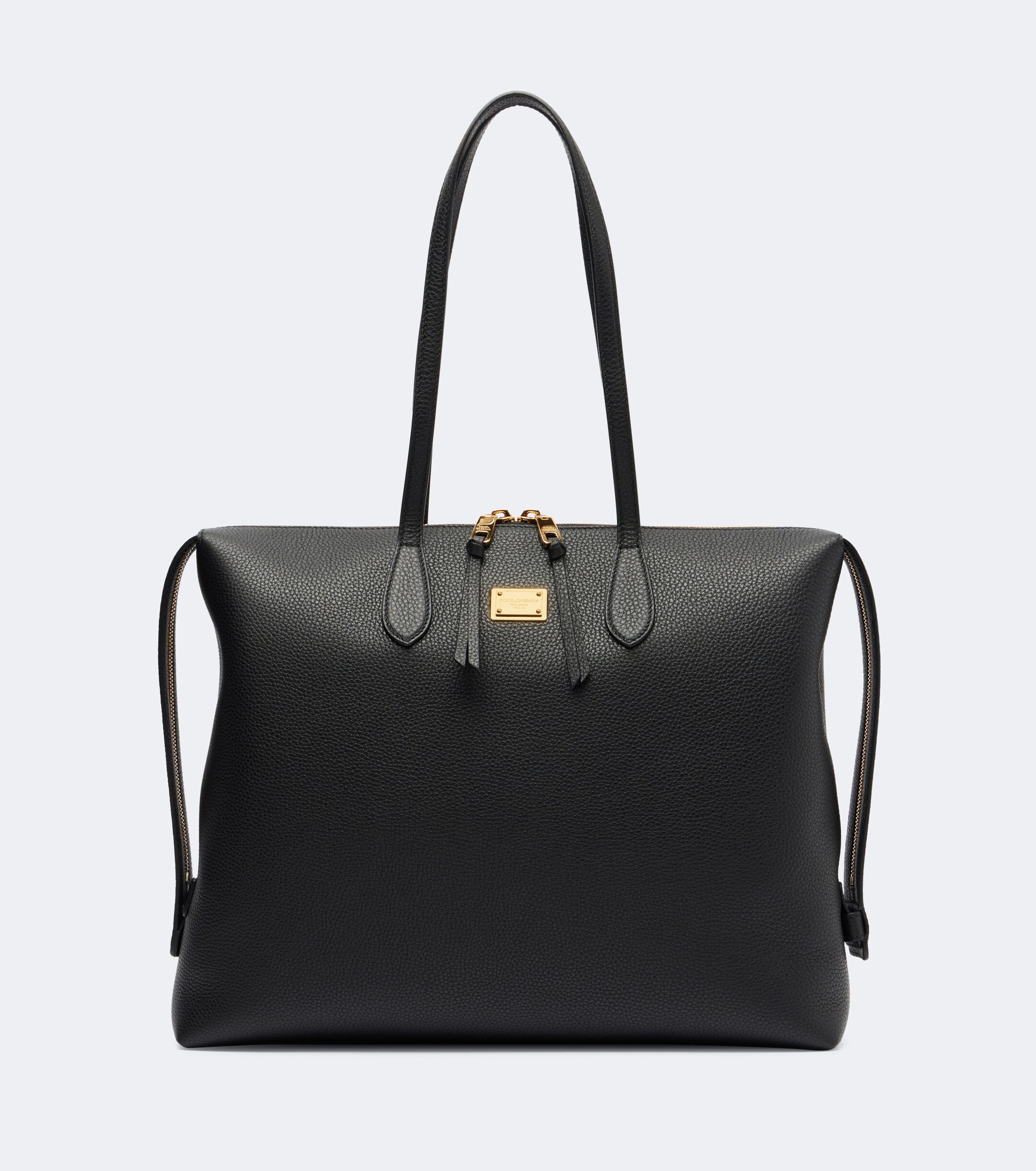 Dolce&Gabbana Vittoria Large leather tote bag