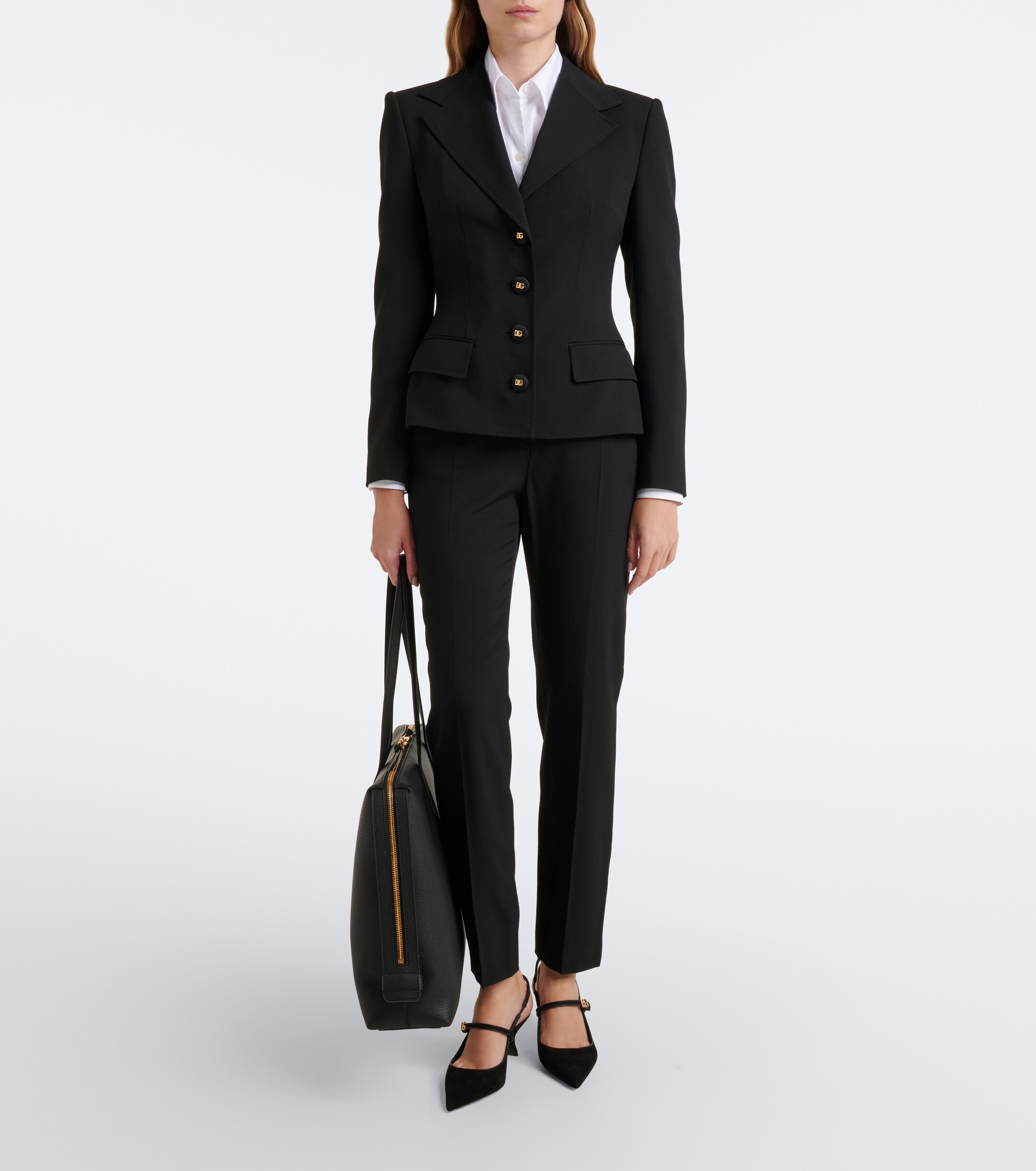 Dolce&Gabbana Vittoria Large leather tote bag