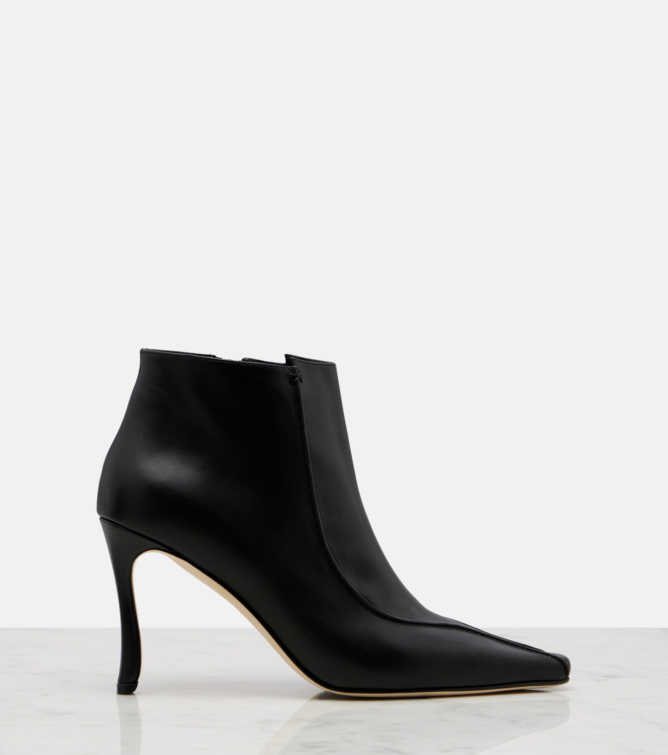 MANOLO BLAHNIK Manolo Blahnik Milleta leather ankle boots
