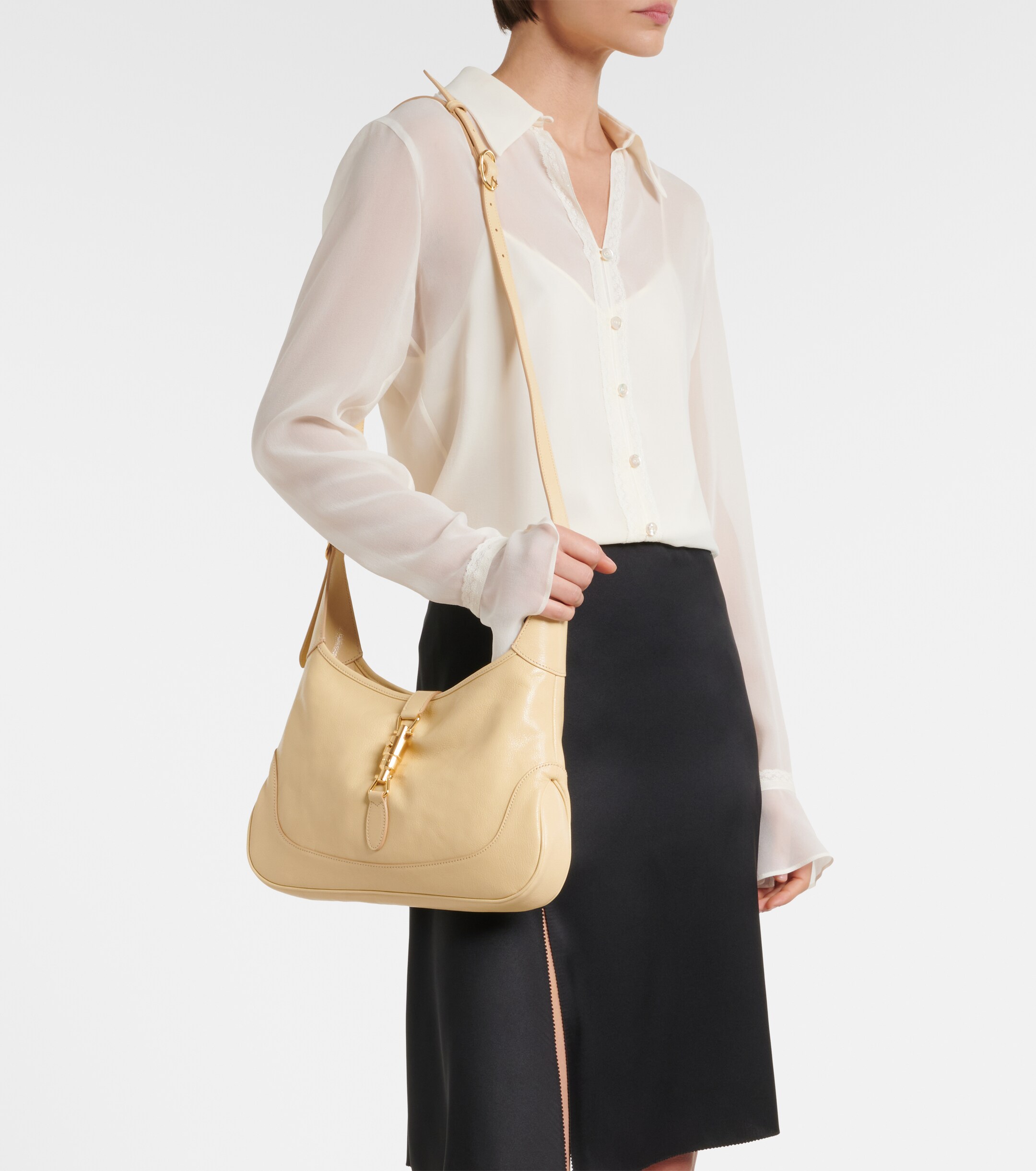 Gucci Gucci Jackie Medium leather shoulder bag